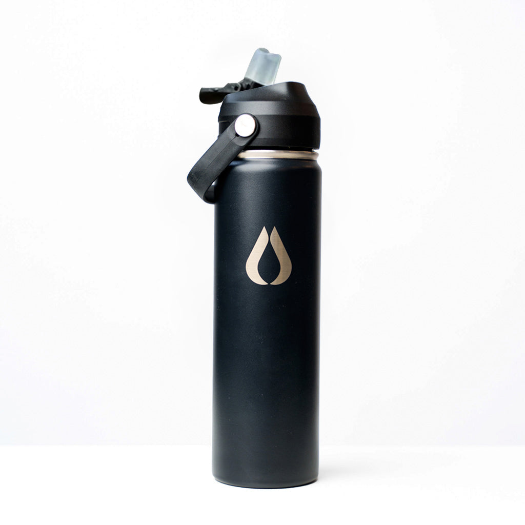 Waterfles - 650ML - Zwart