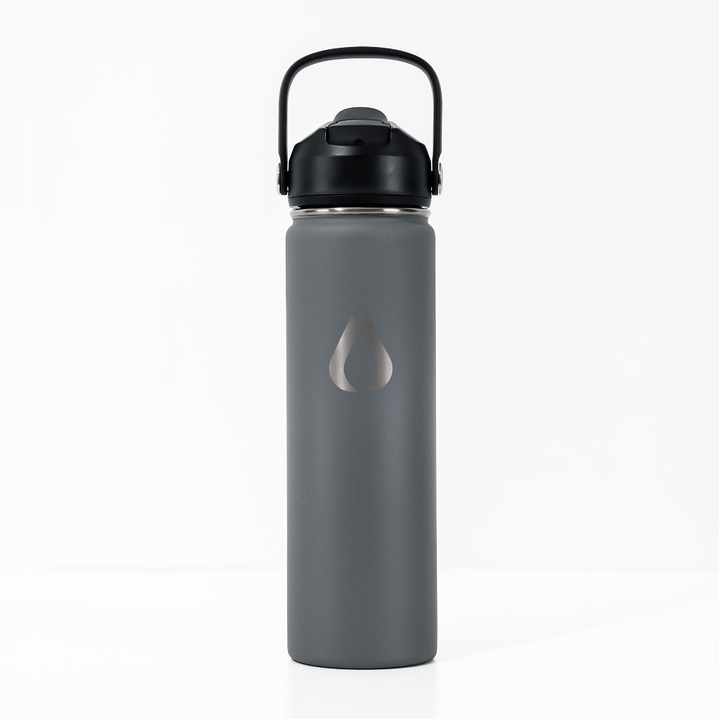 Waterfles - 650ML - Pewter