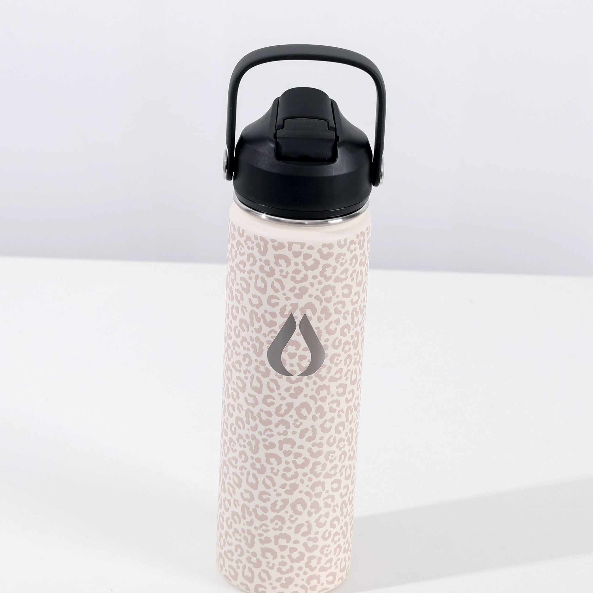Waterfles - 650ML - Cream Leopard