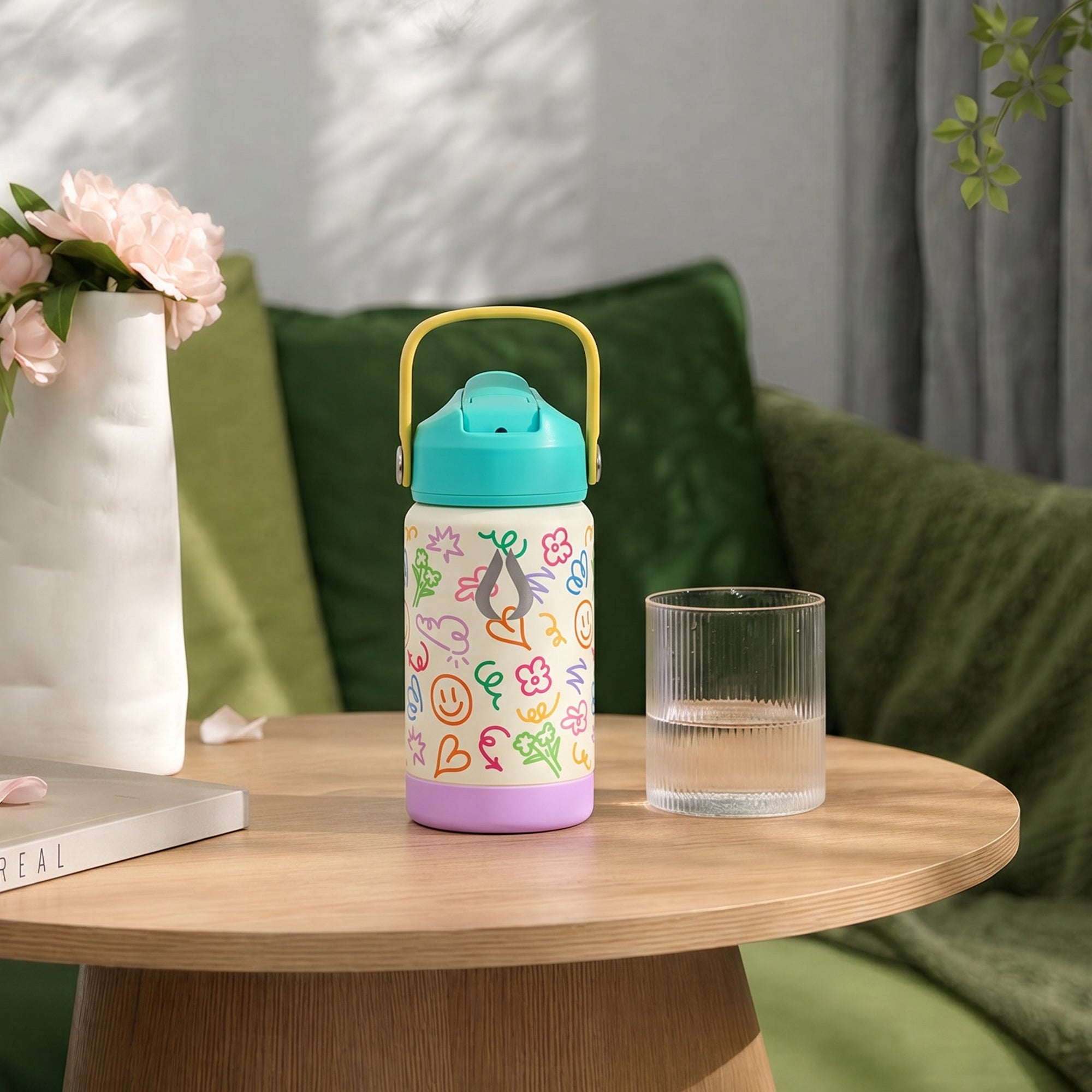 Kinderfles - 350ML - Doodles