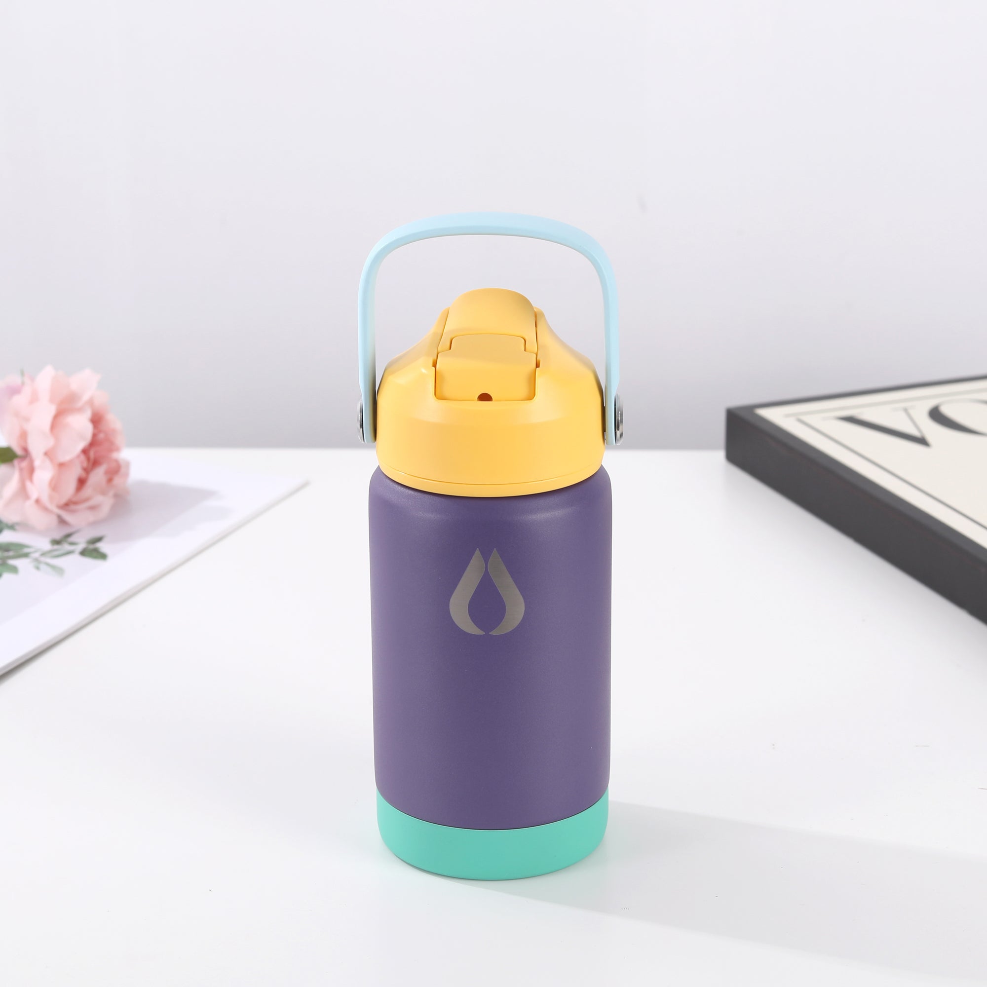Kinderfles - 350ML - Eggplant