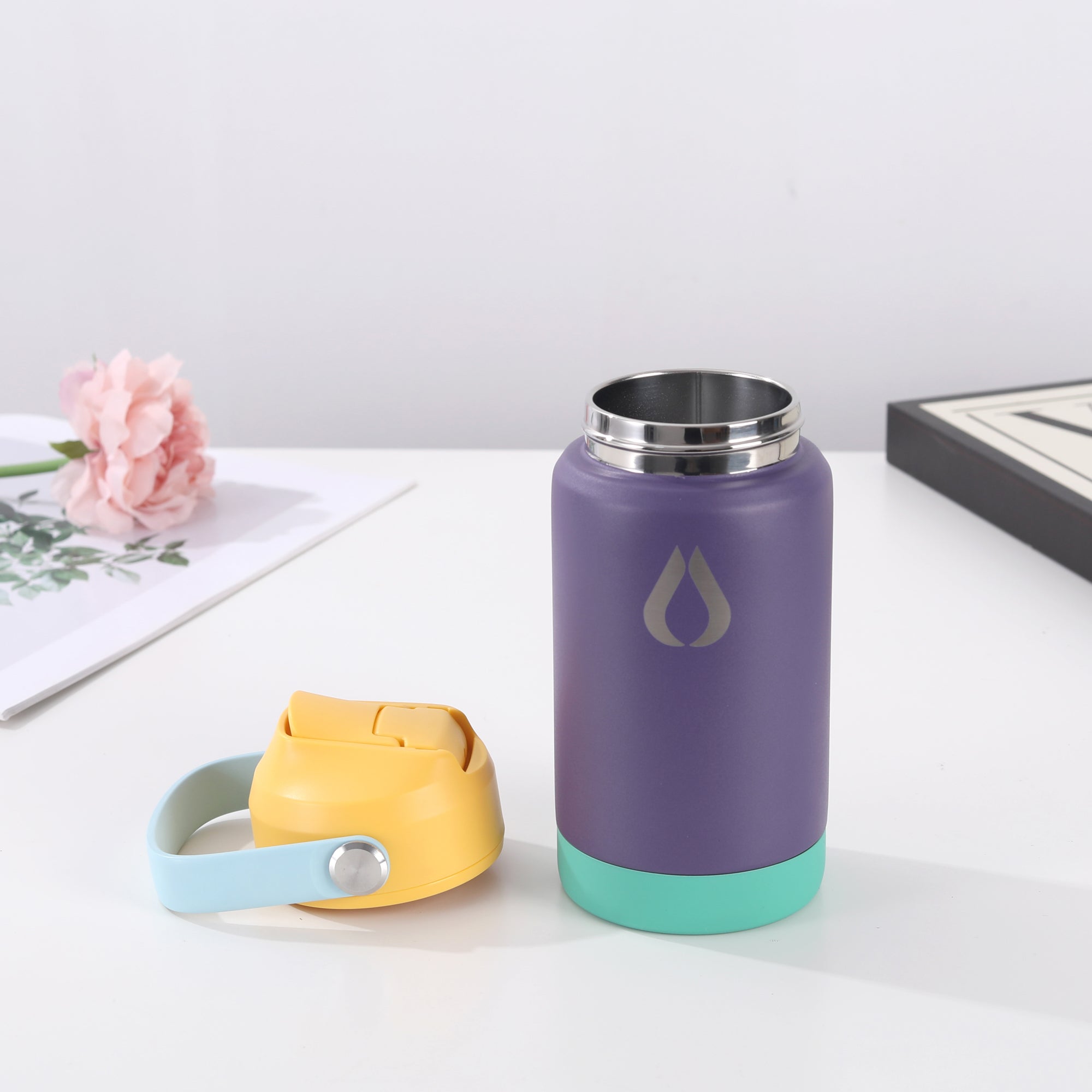 Kinderfles - 350ML - Eggplant