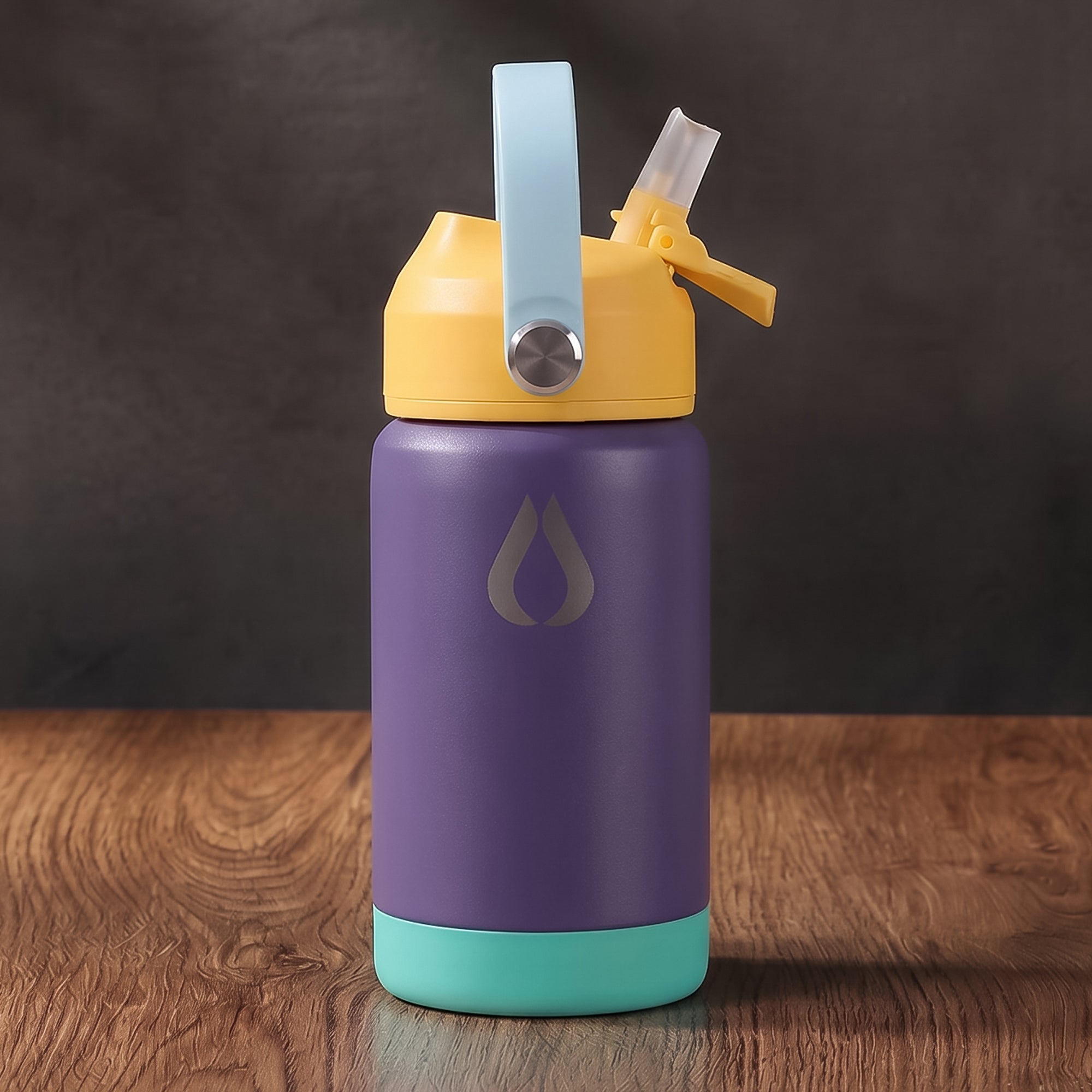 Kinderfles - 350ML - Eggplant