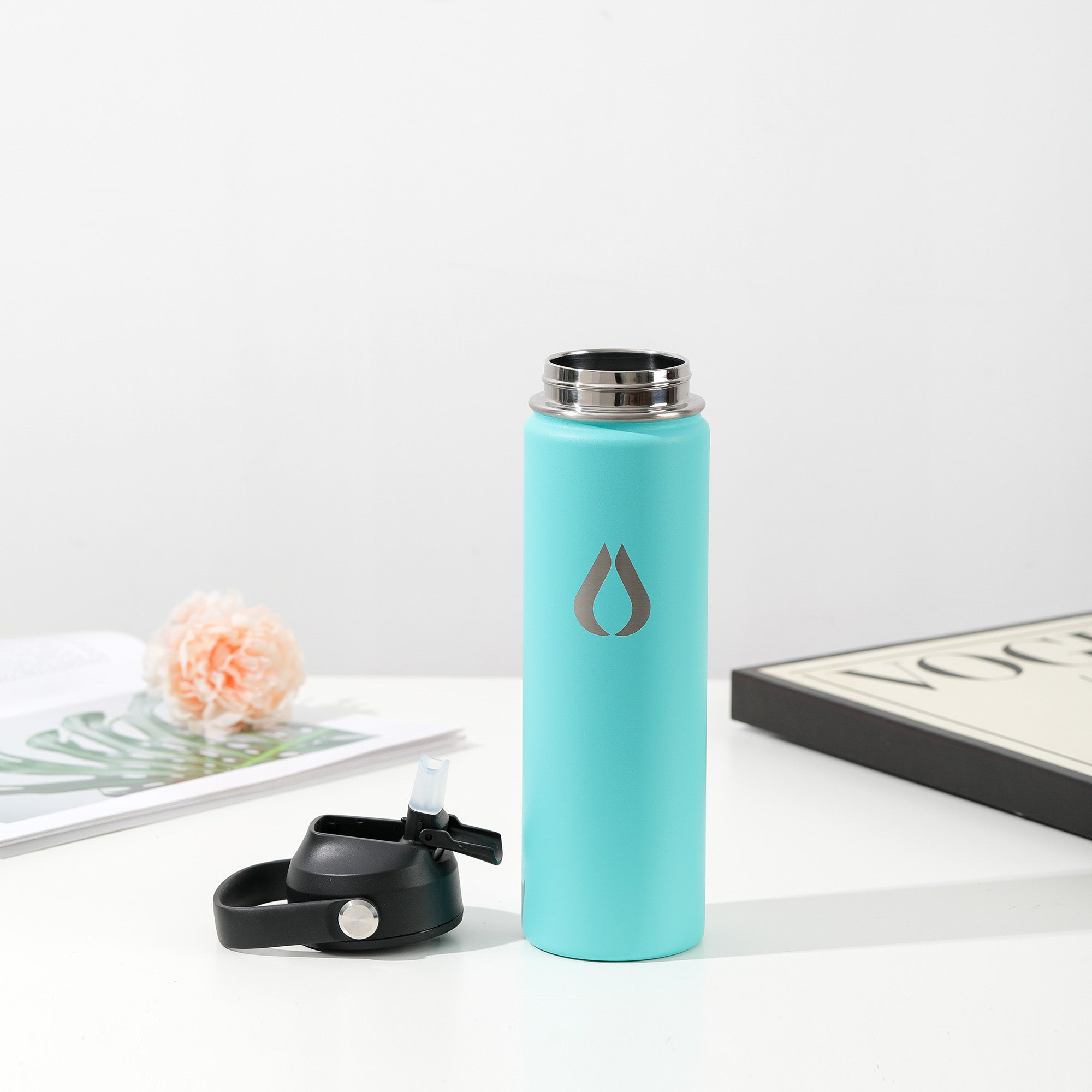 Waterfles - 650ML - Turquoise