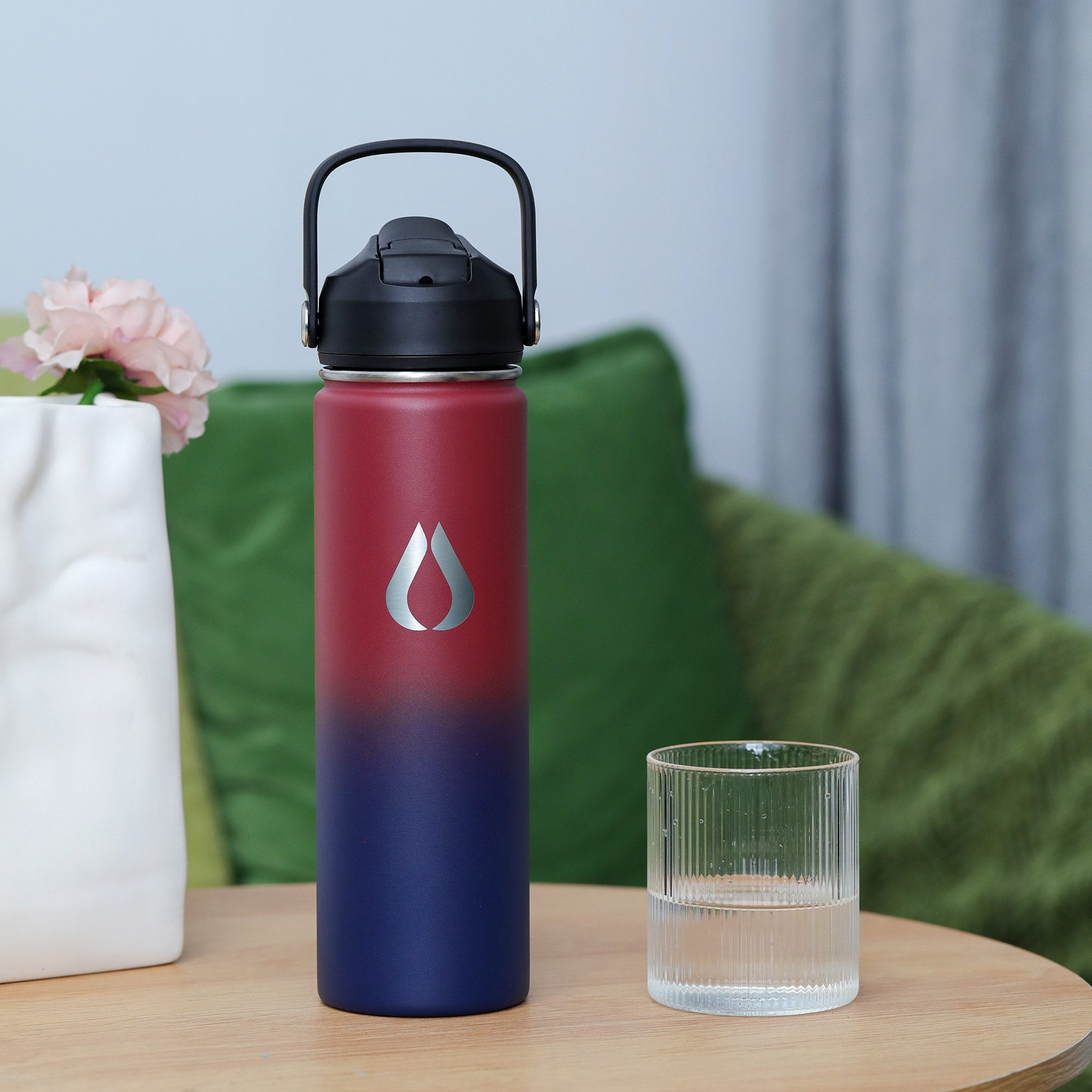 Waterfles - 650ML - Obsidiaan