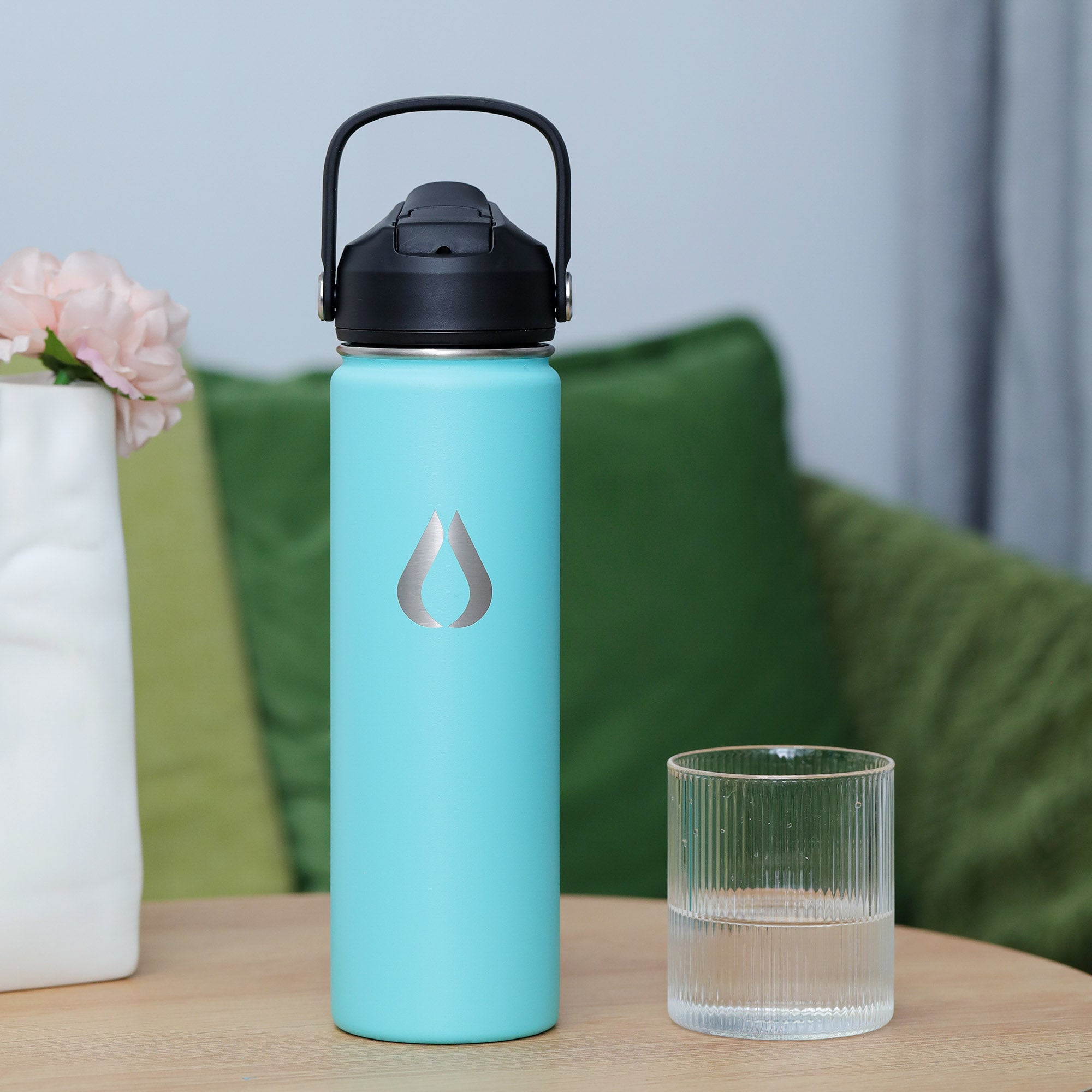 Waterfles - 650ML - Turquoise