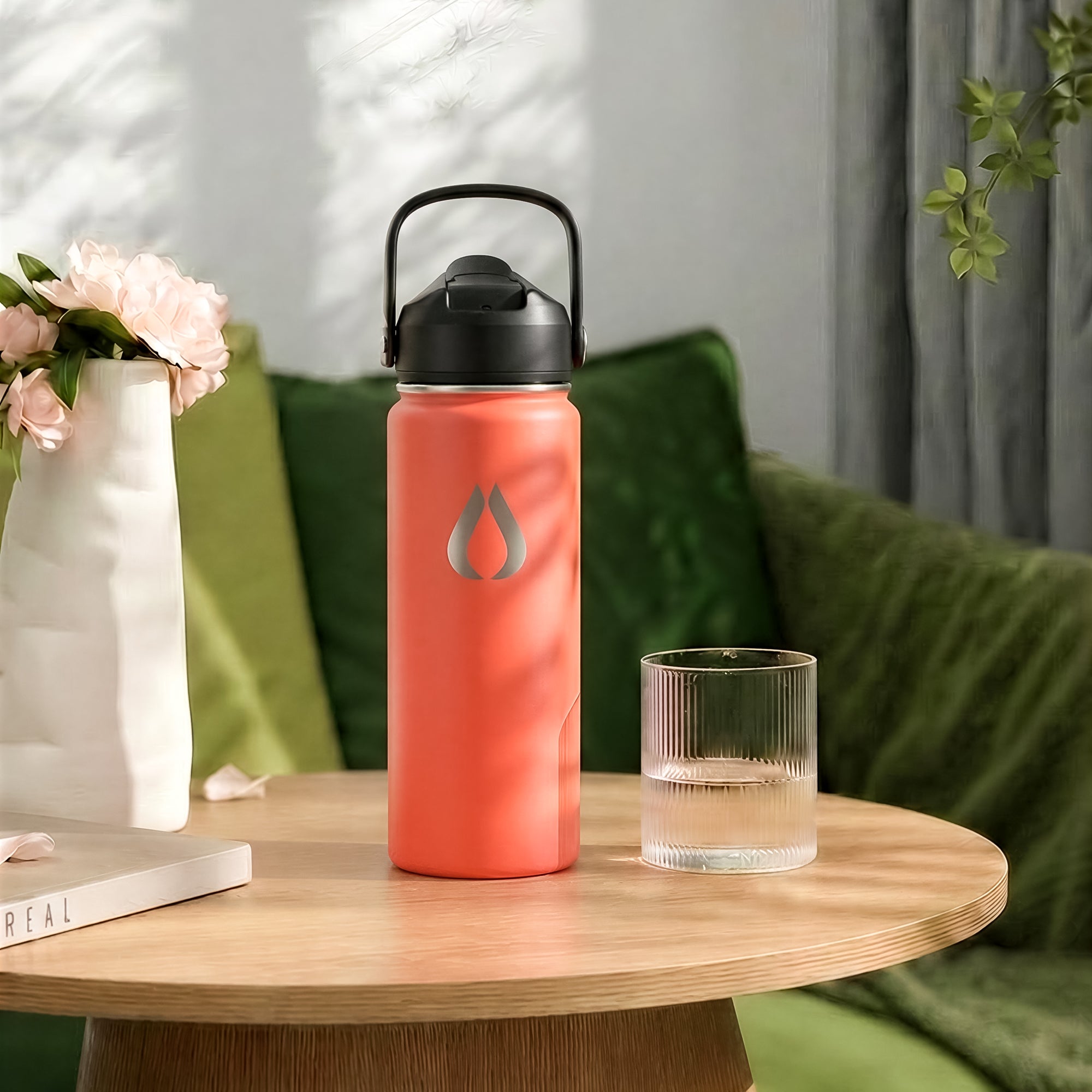 Waterfles - 500ML - Perzik
