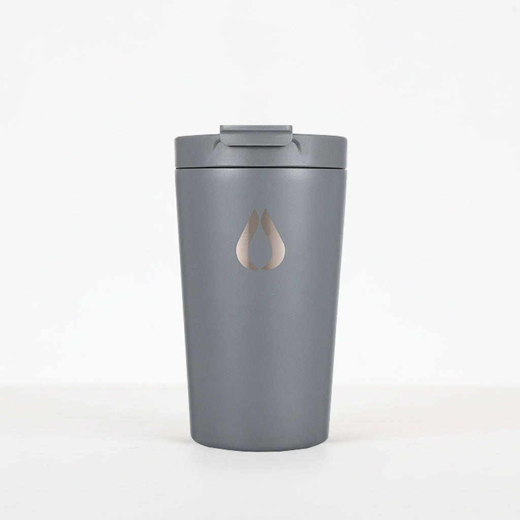 Koffiekop - 400ML - Pewter
