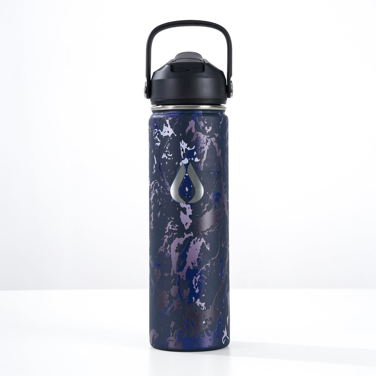 Waterfles - 650ML - Sapphire Marble