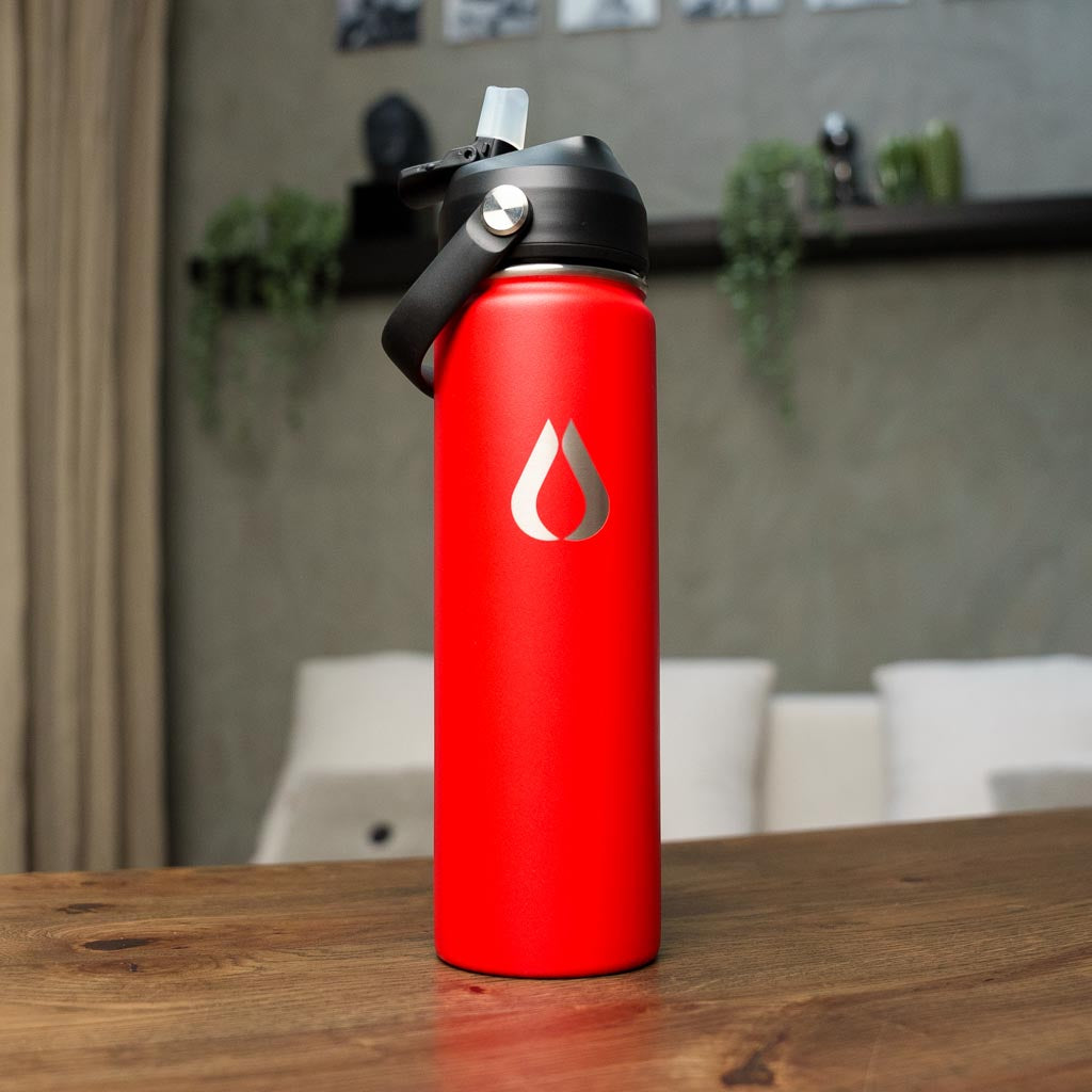 Waterfles - 650ML - Rood