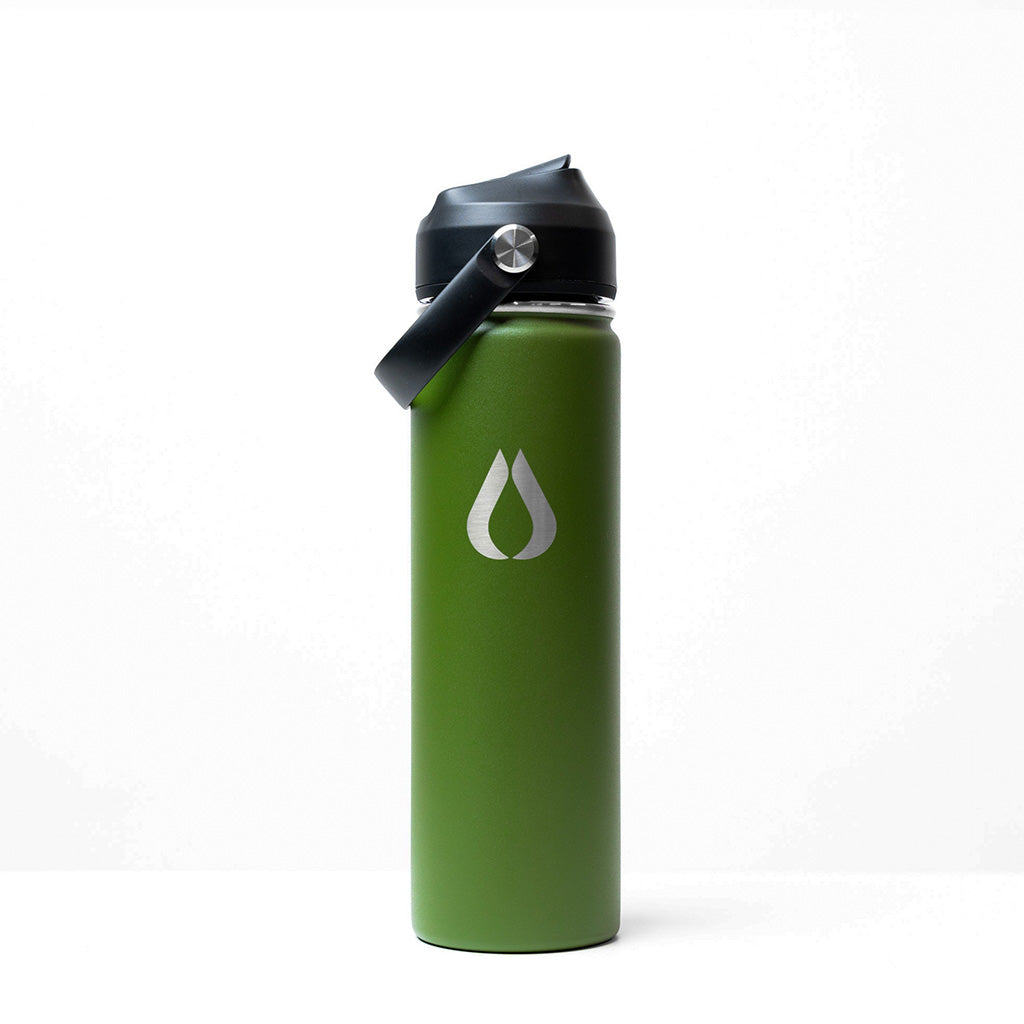 Waterfles - 650ML - Dark Olive