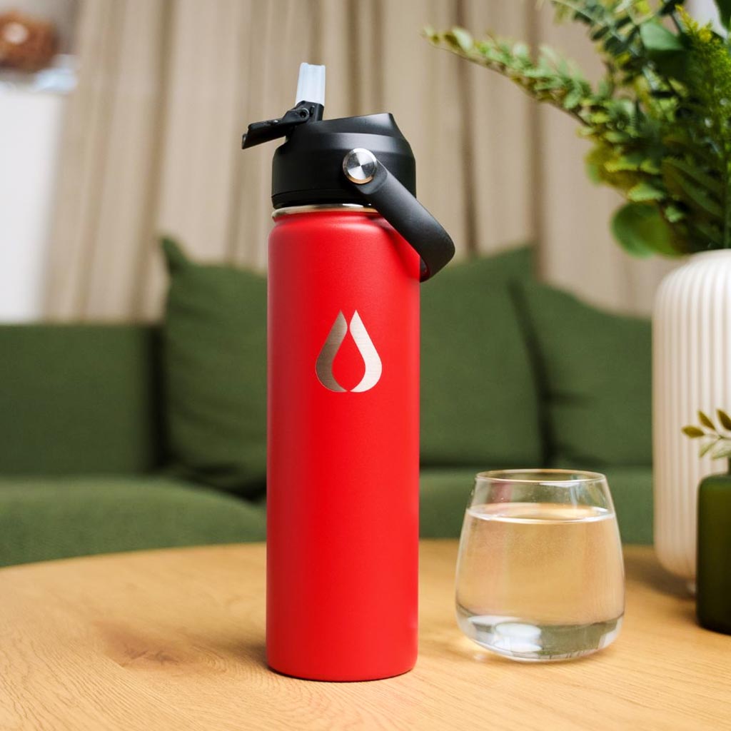 Waterfles - 650ML - Rood