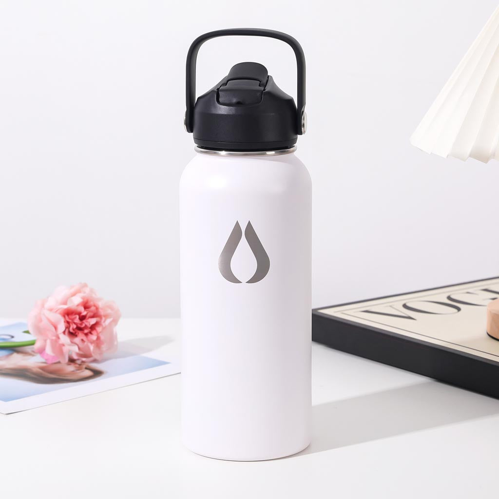 Waterfles - 960ML - Wit