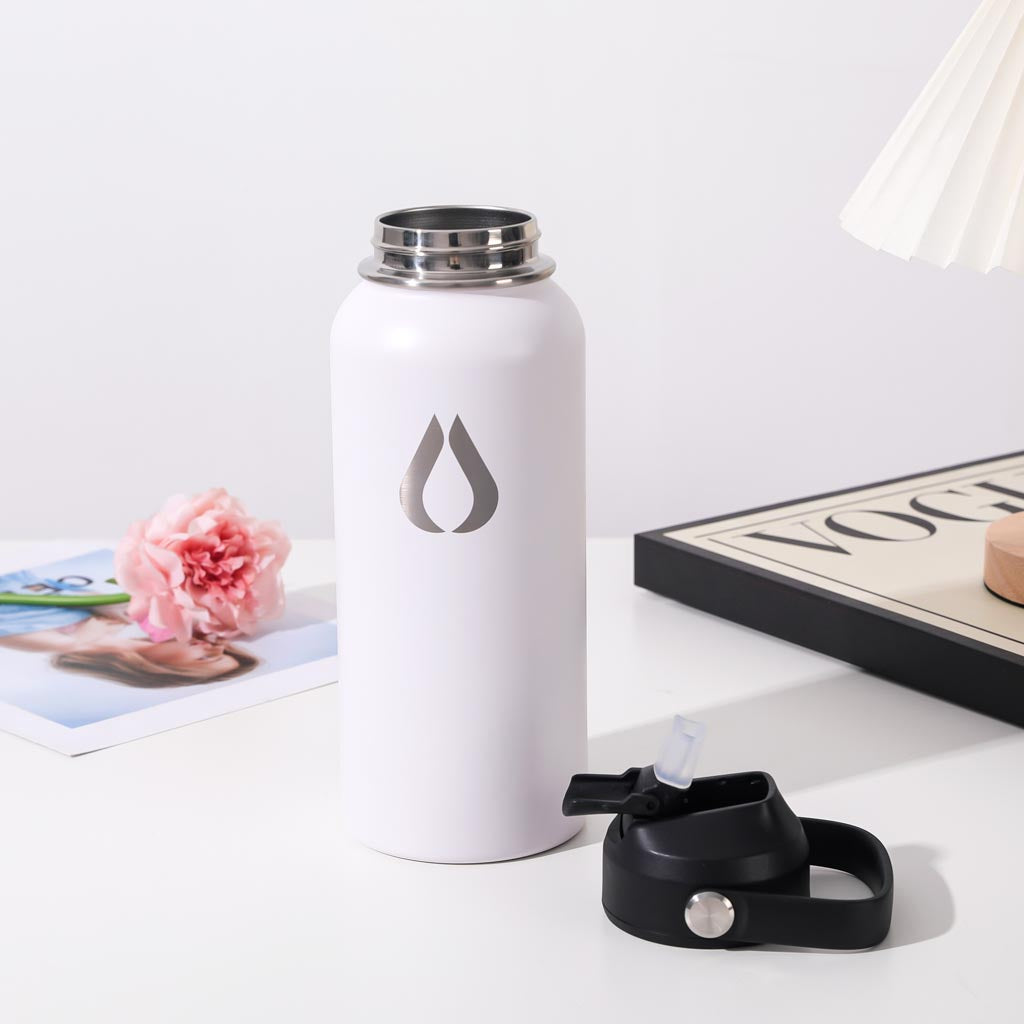 Waterfles - 960ML - Wit