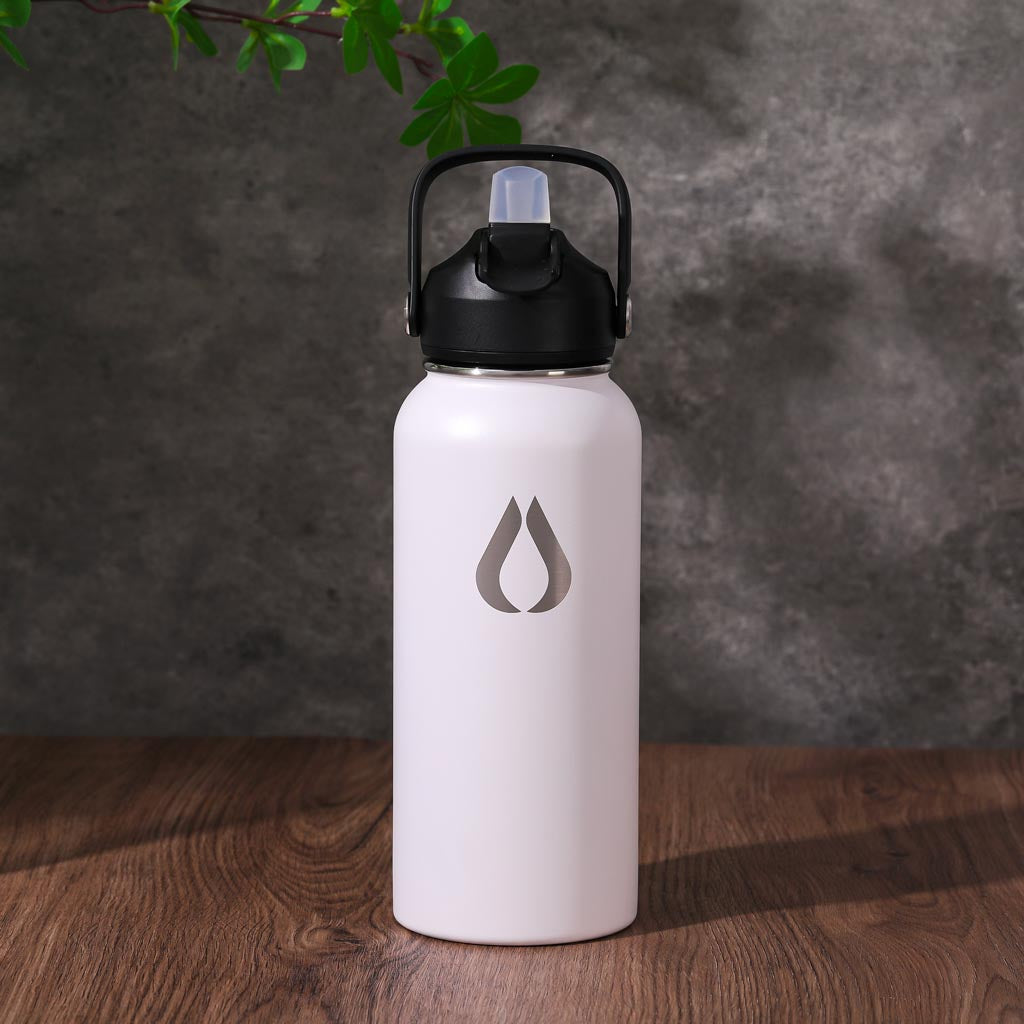 Waterfles - 960ML - Wit