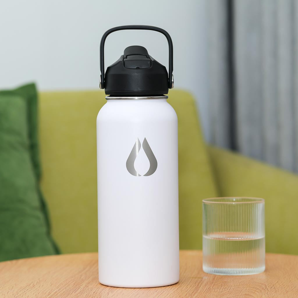 Waterfles - 960ML - Wit
