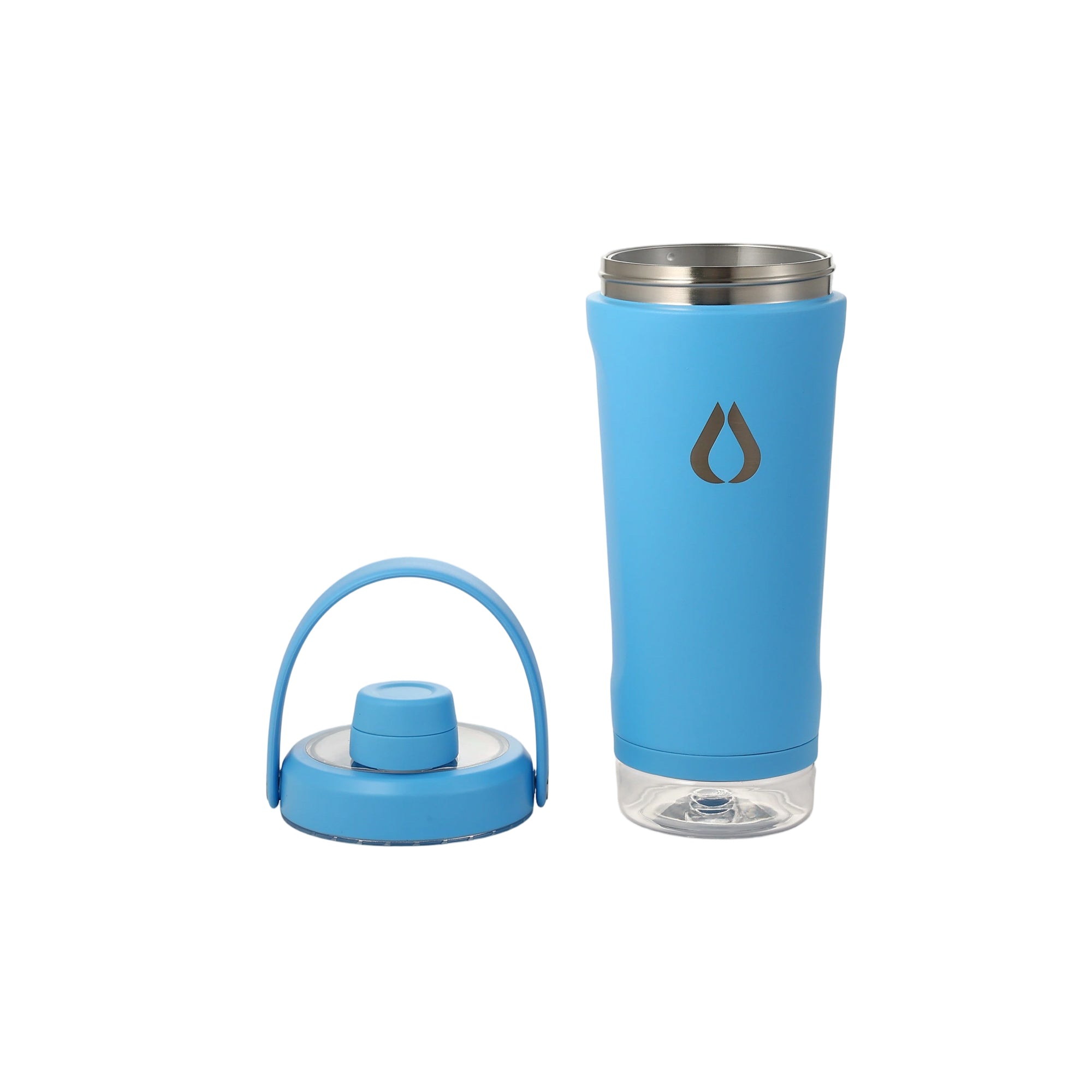 Shaker - 600ml - Babyblauw