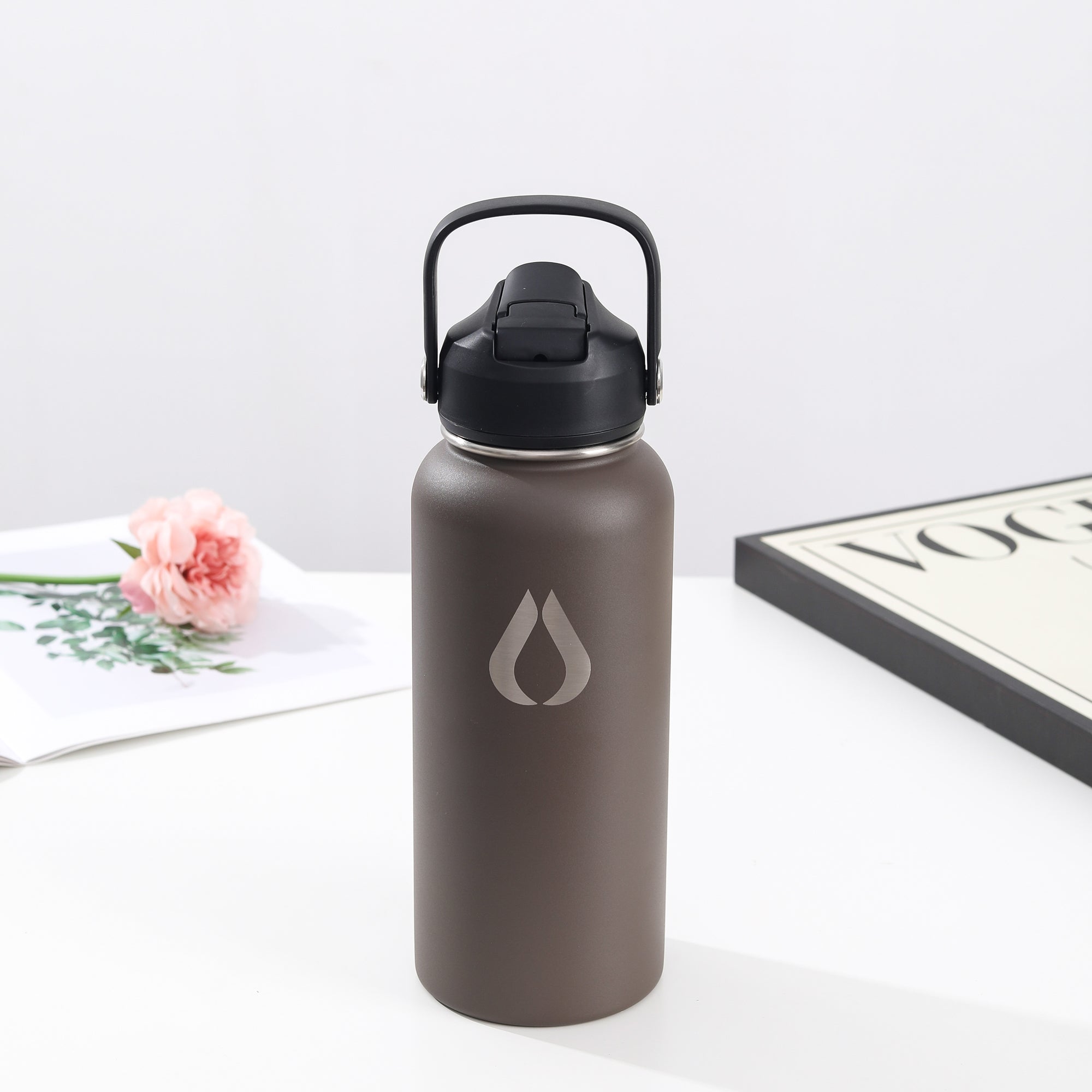 Waterfles - 960ML - Cocoa