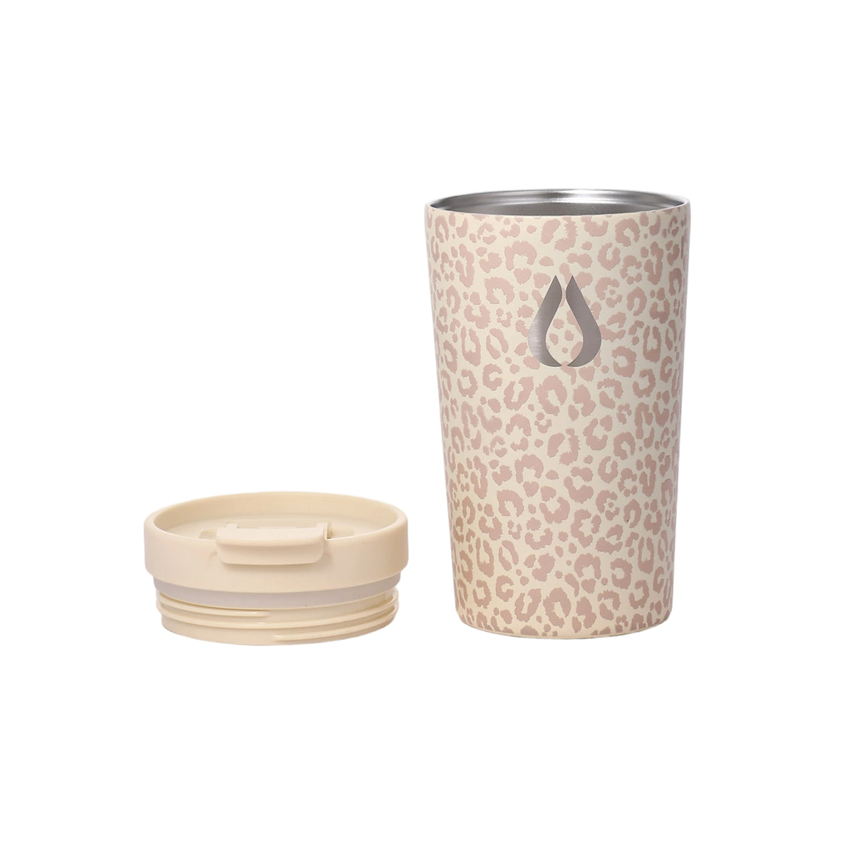 Koffiekop - 400ML - Cream Leopard