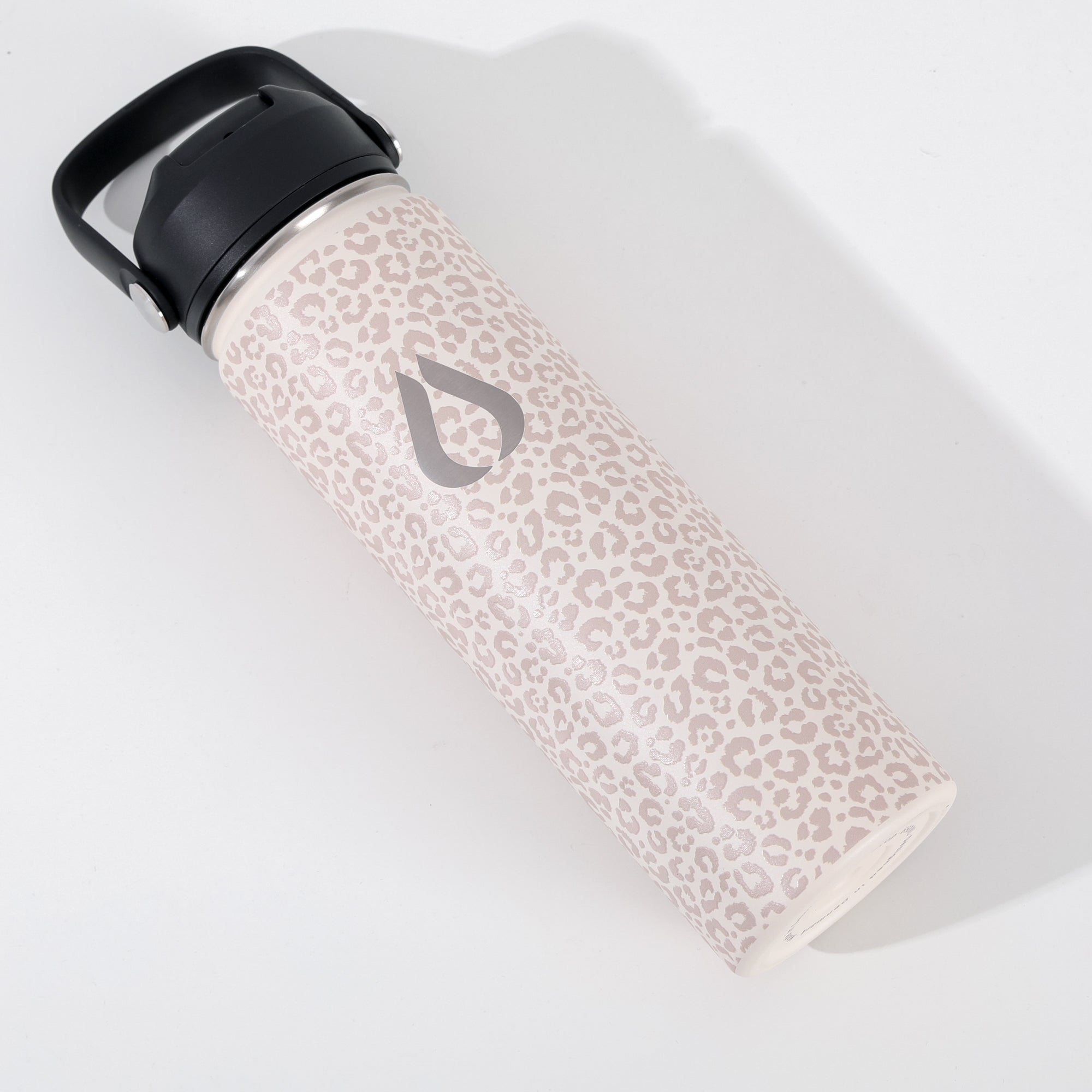 Waterfles - 650ML - Cream Leopard