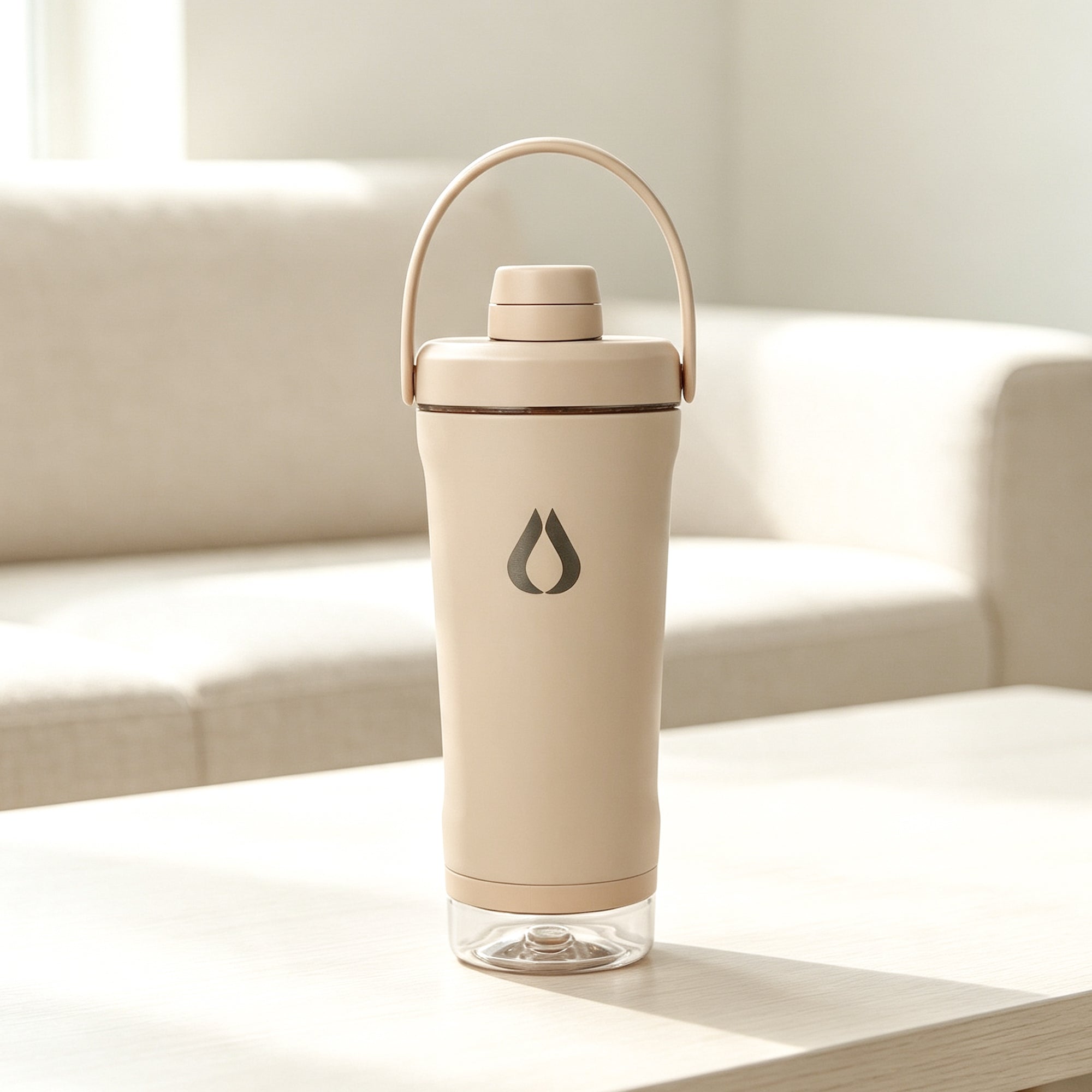 Shaker - 600ml - Crème