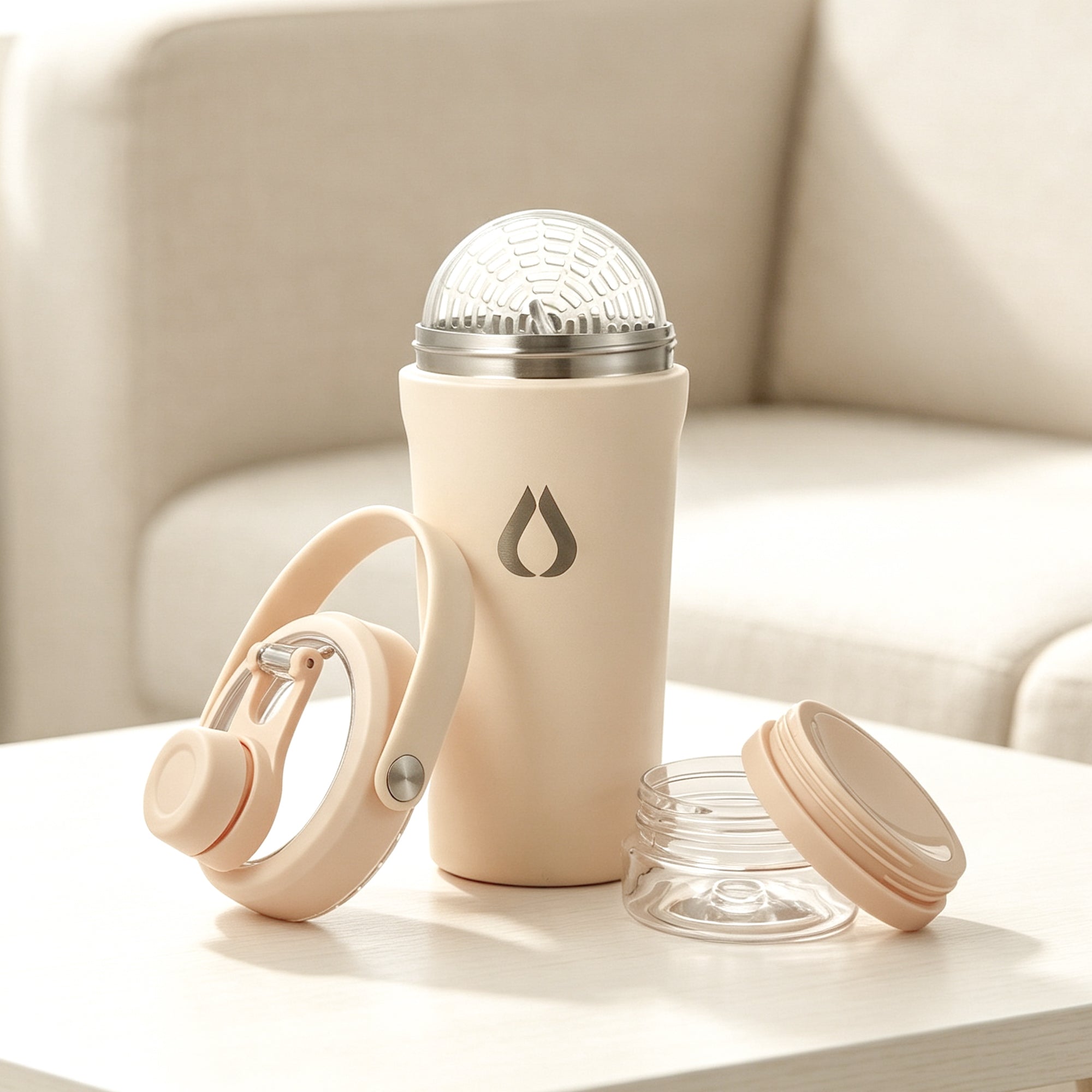 Shaker - 600ml - Crème