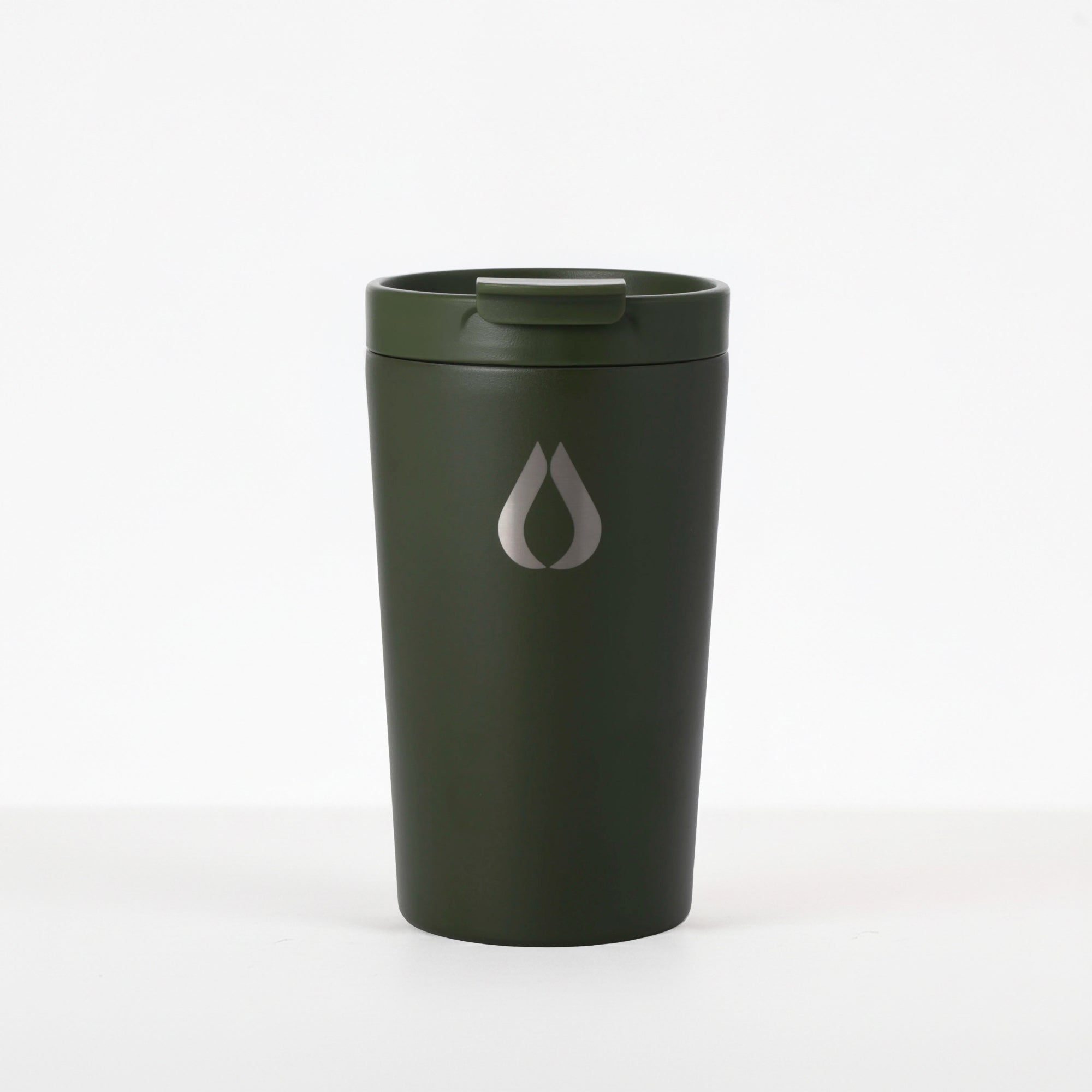 Koffiekop - 400ML - Donker Olijf