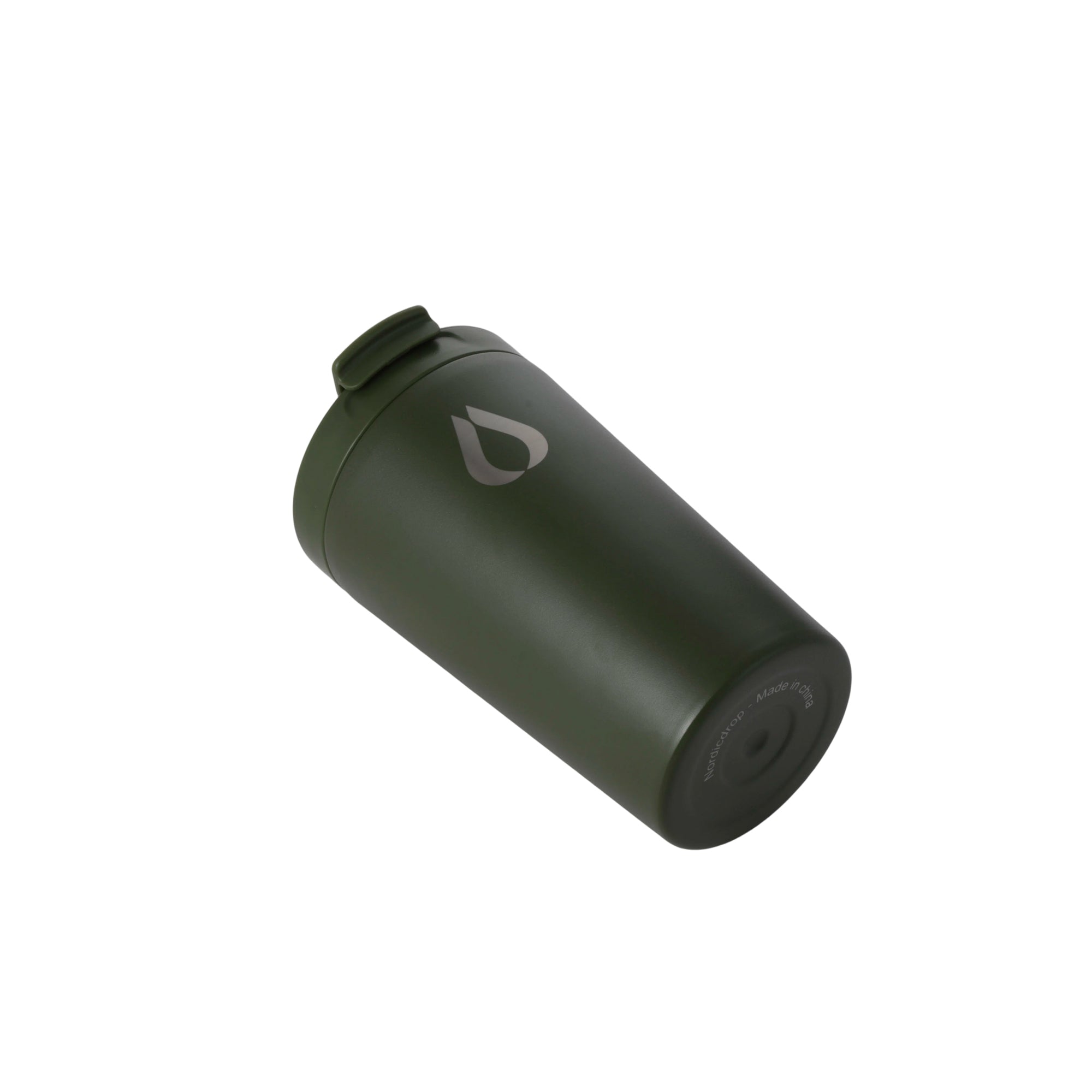 Koffiekop - 400ML - Donker Olijf