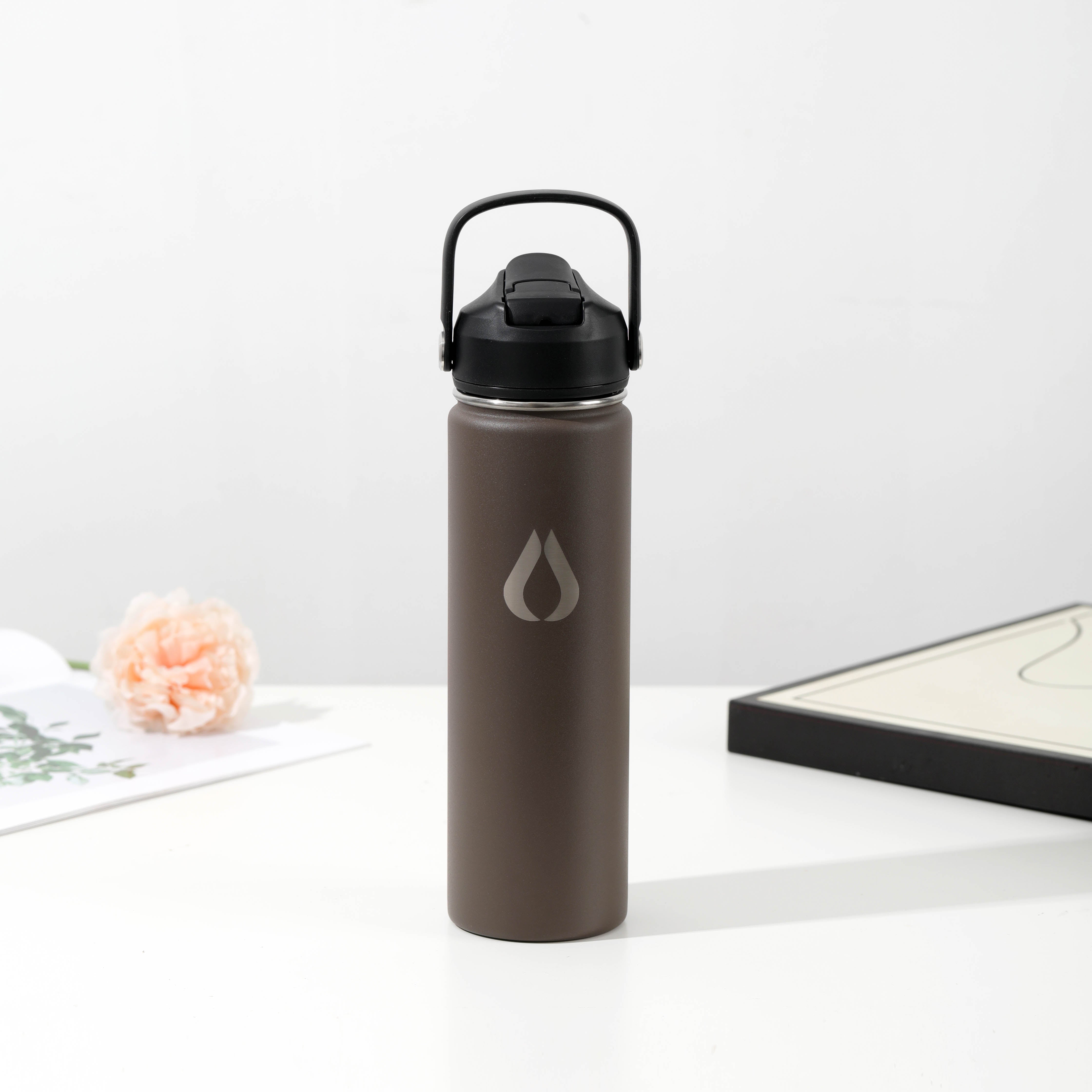 Waterfles - 650ML - Cocoa