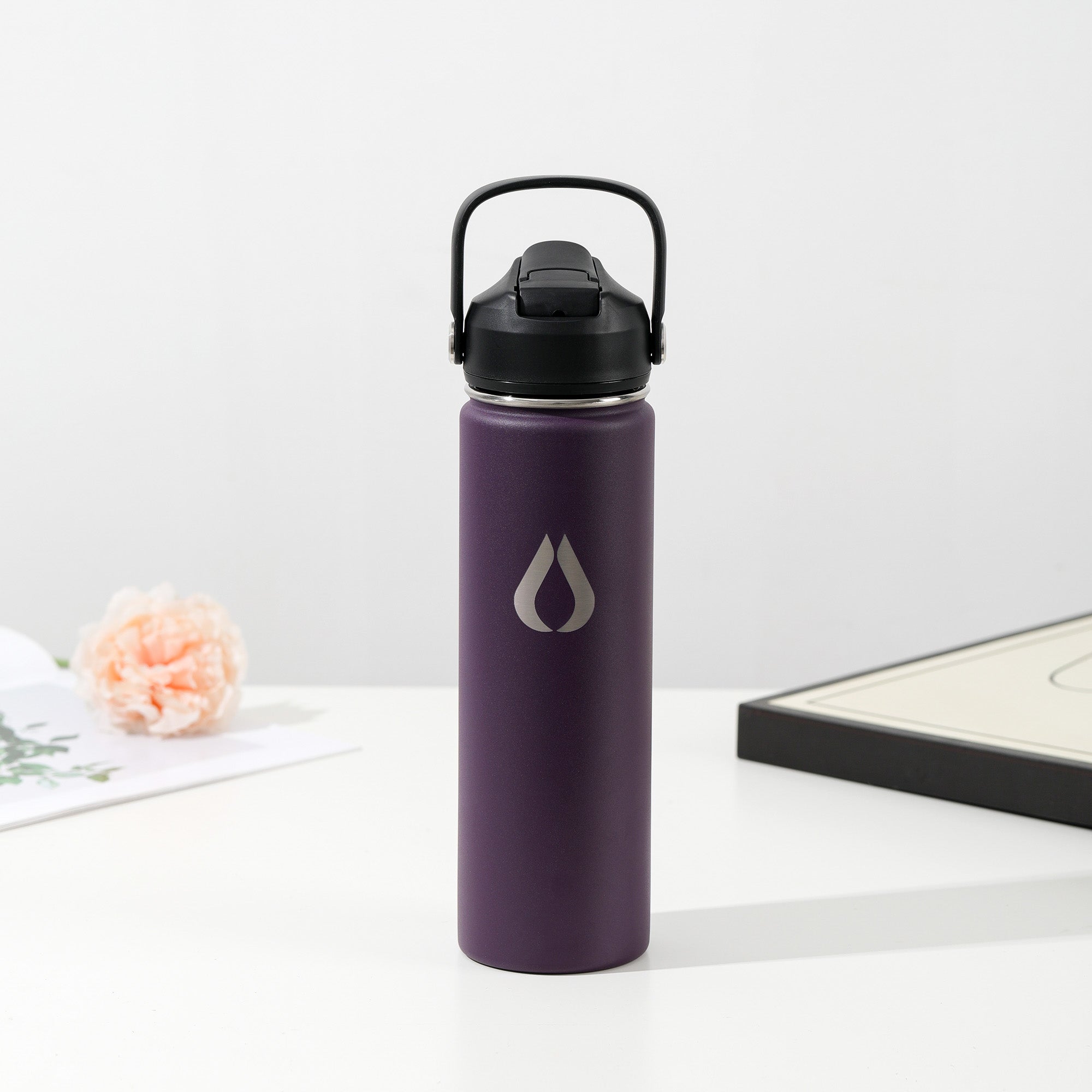Waterfles - 650ML - Bosbes