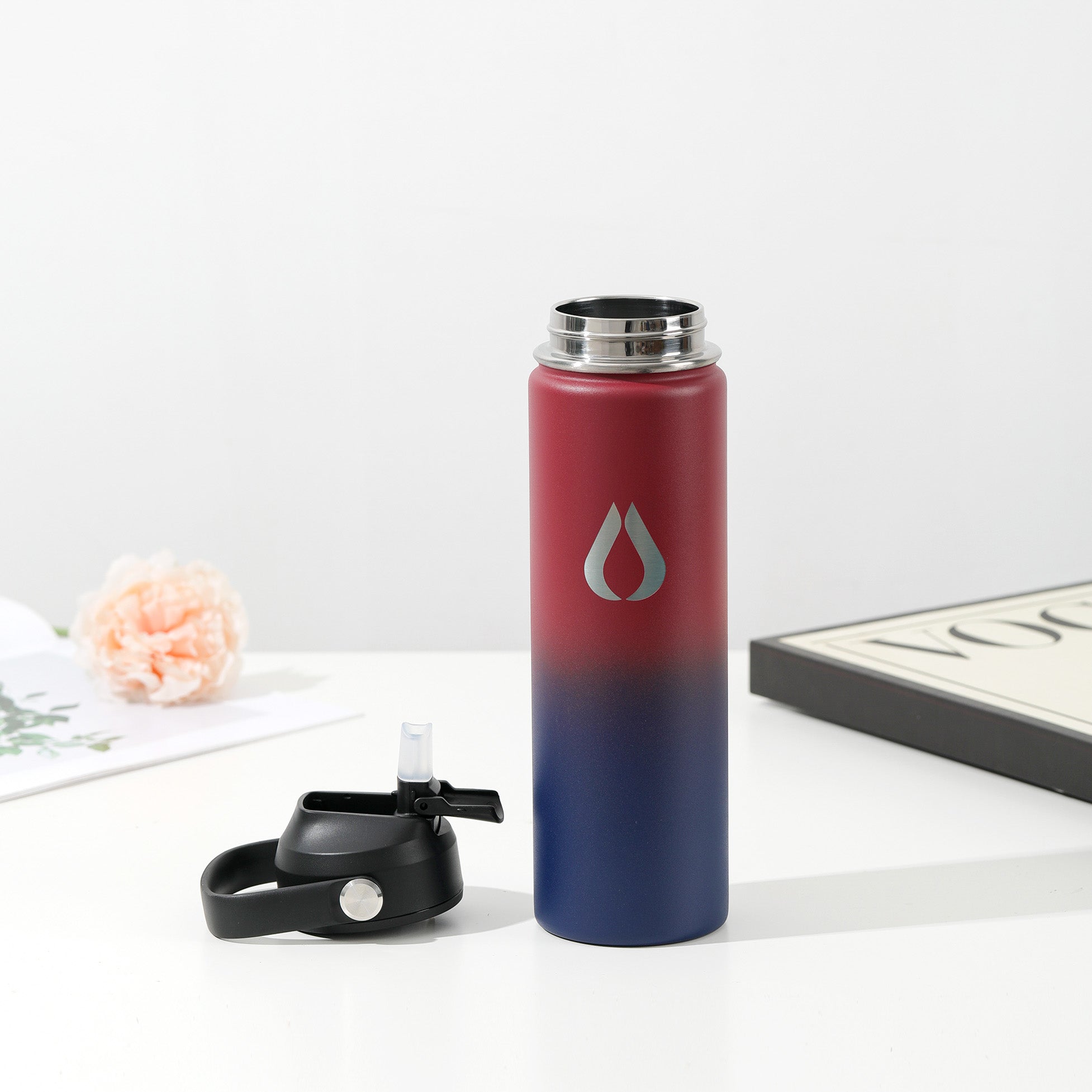 Waterfles - 650ML - Obsidiaan
