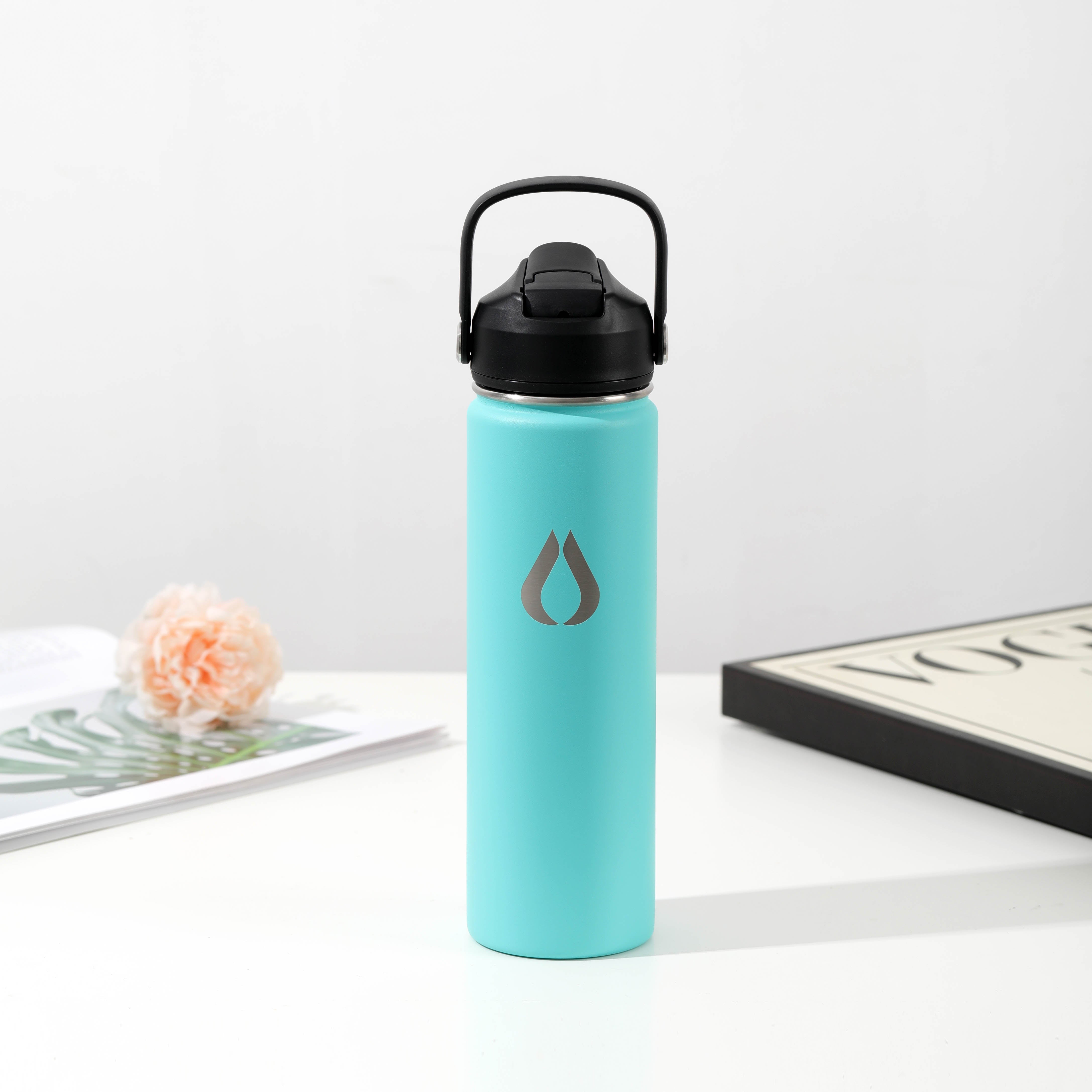 Waterfles - 650ML - Turquoise