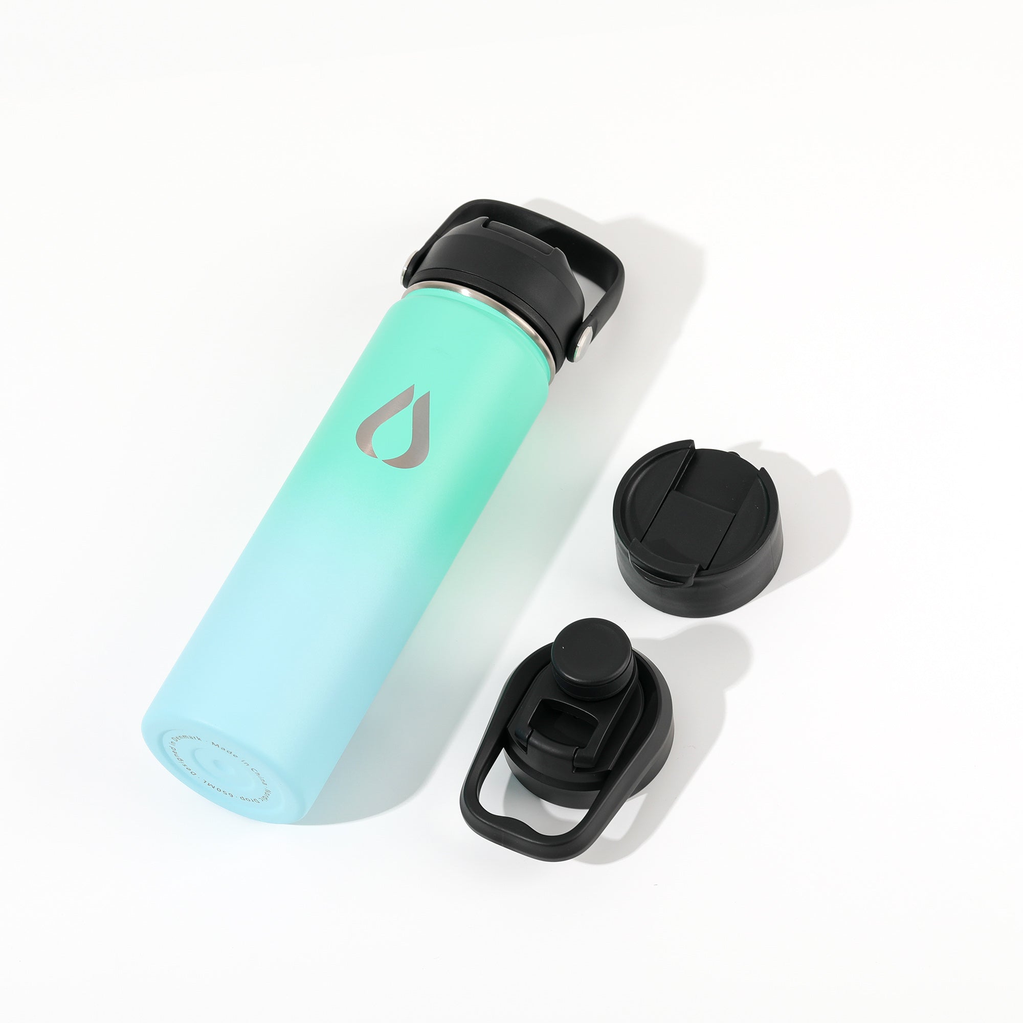 Waterfles - 650ML - Groen Sky