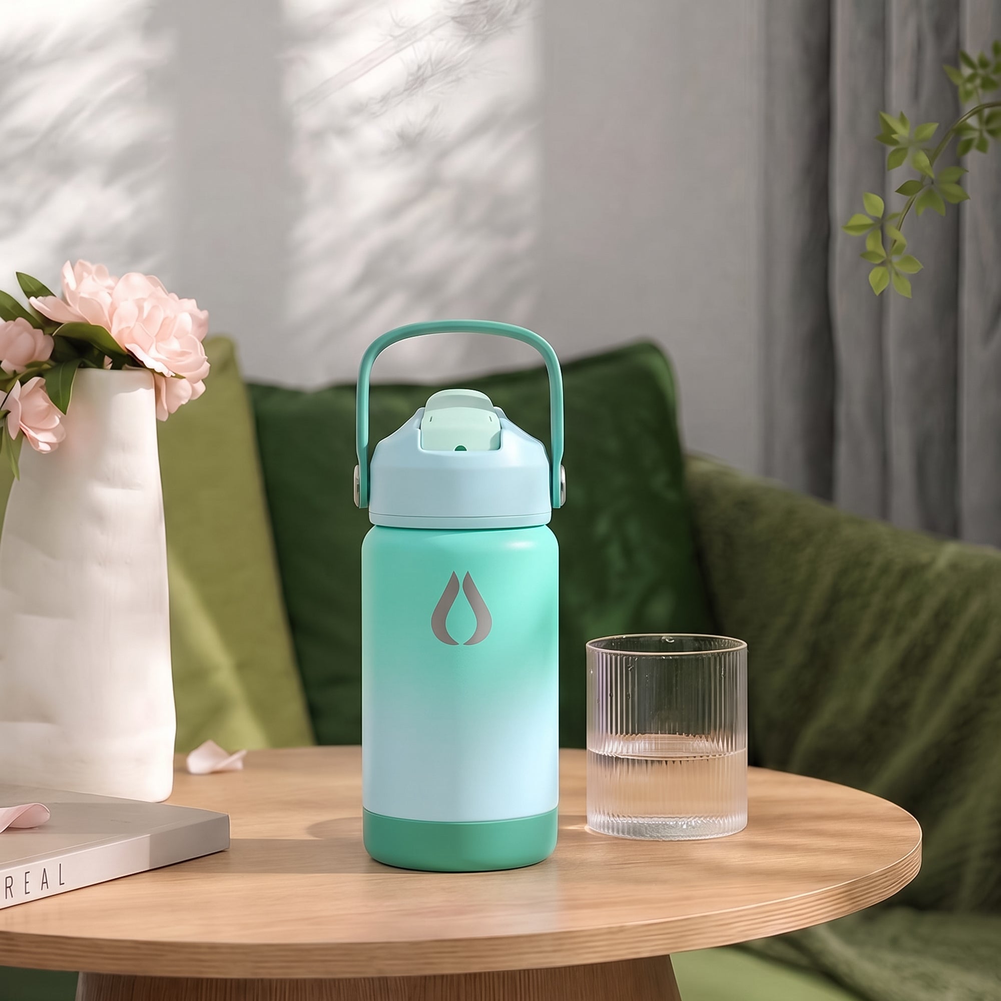 Kinderfles - 350ML - Green Sky