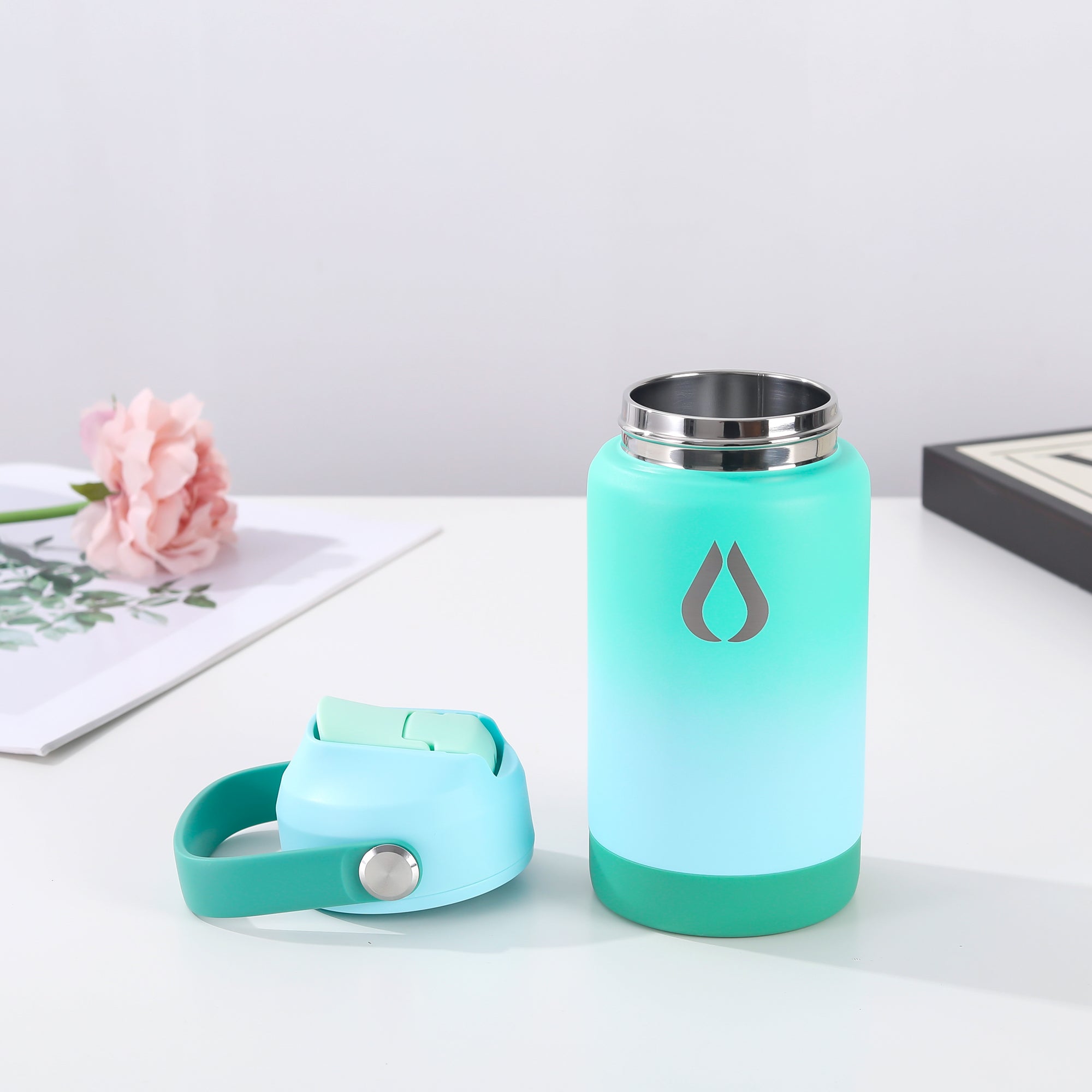 Kinderfles - 350ML - Green Sky