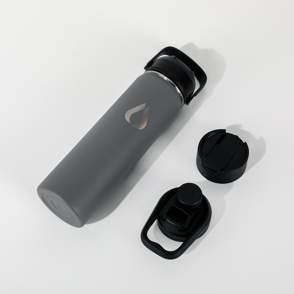 Waterfles - 650ML - Pewter