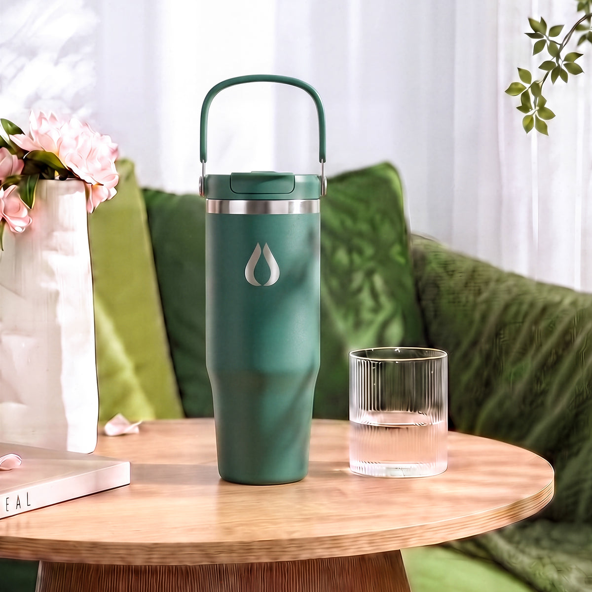 Tumbler - 1000ML - dennenhout