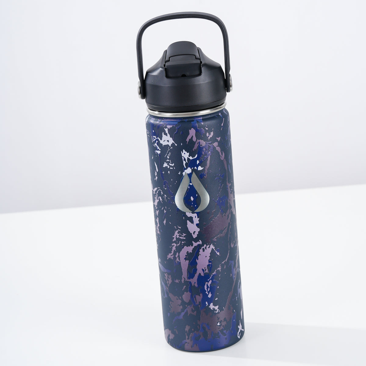 Waterfles - 650ML - Sapphire Marble