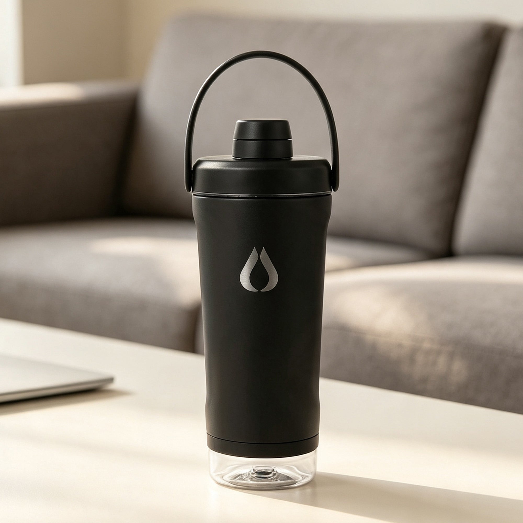 Shaker - 600ml - Zwart