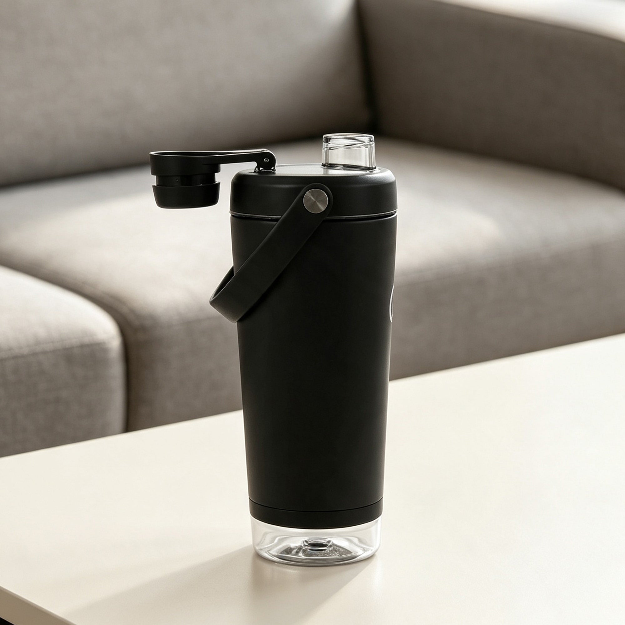 Shaker - 600ml - Zwart