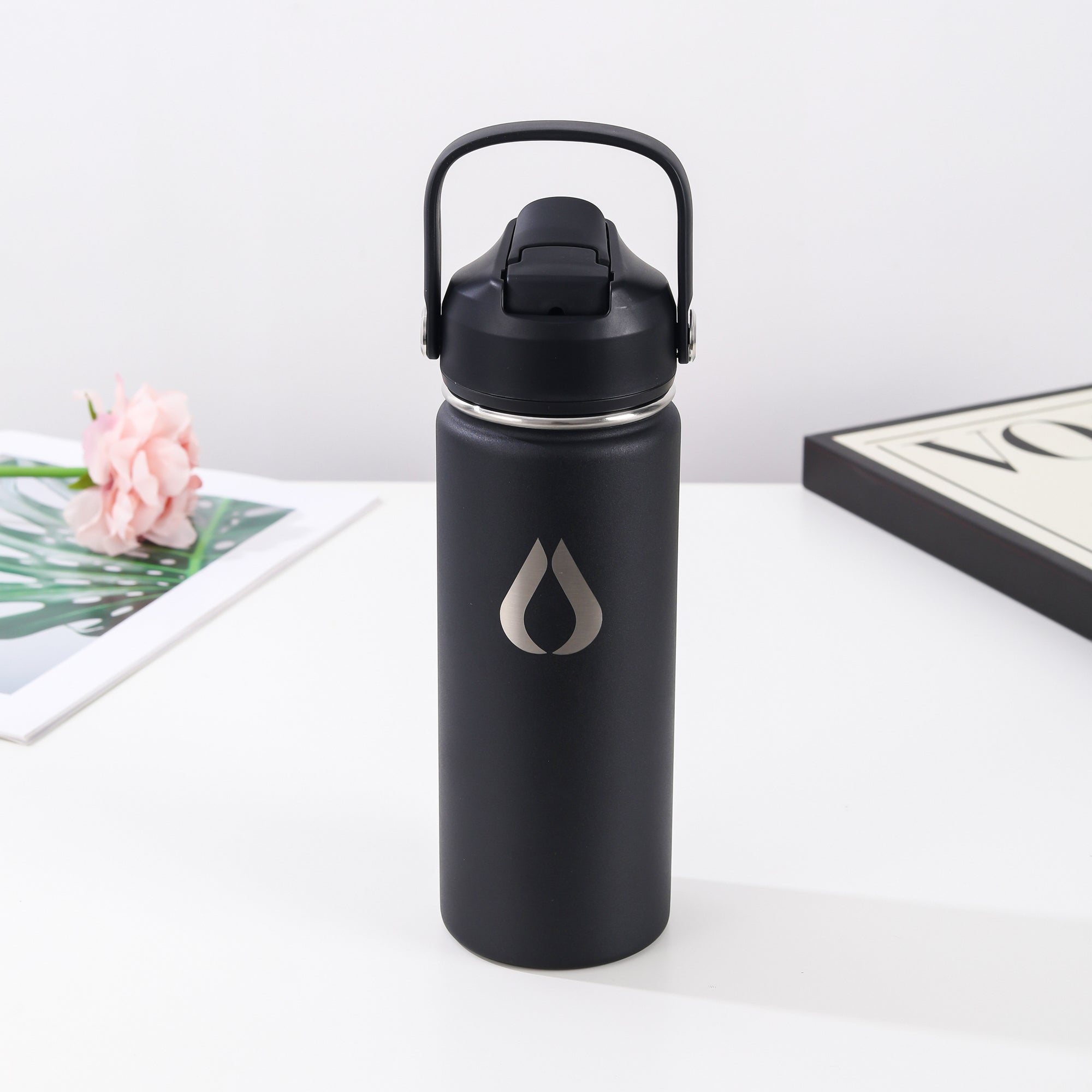 Waterfles - 500ML - Zwart