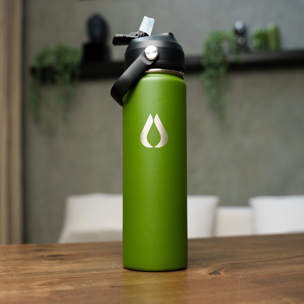 Waterfles - 650ML - Dark Olive