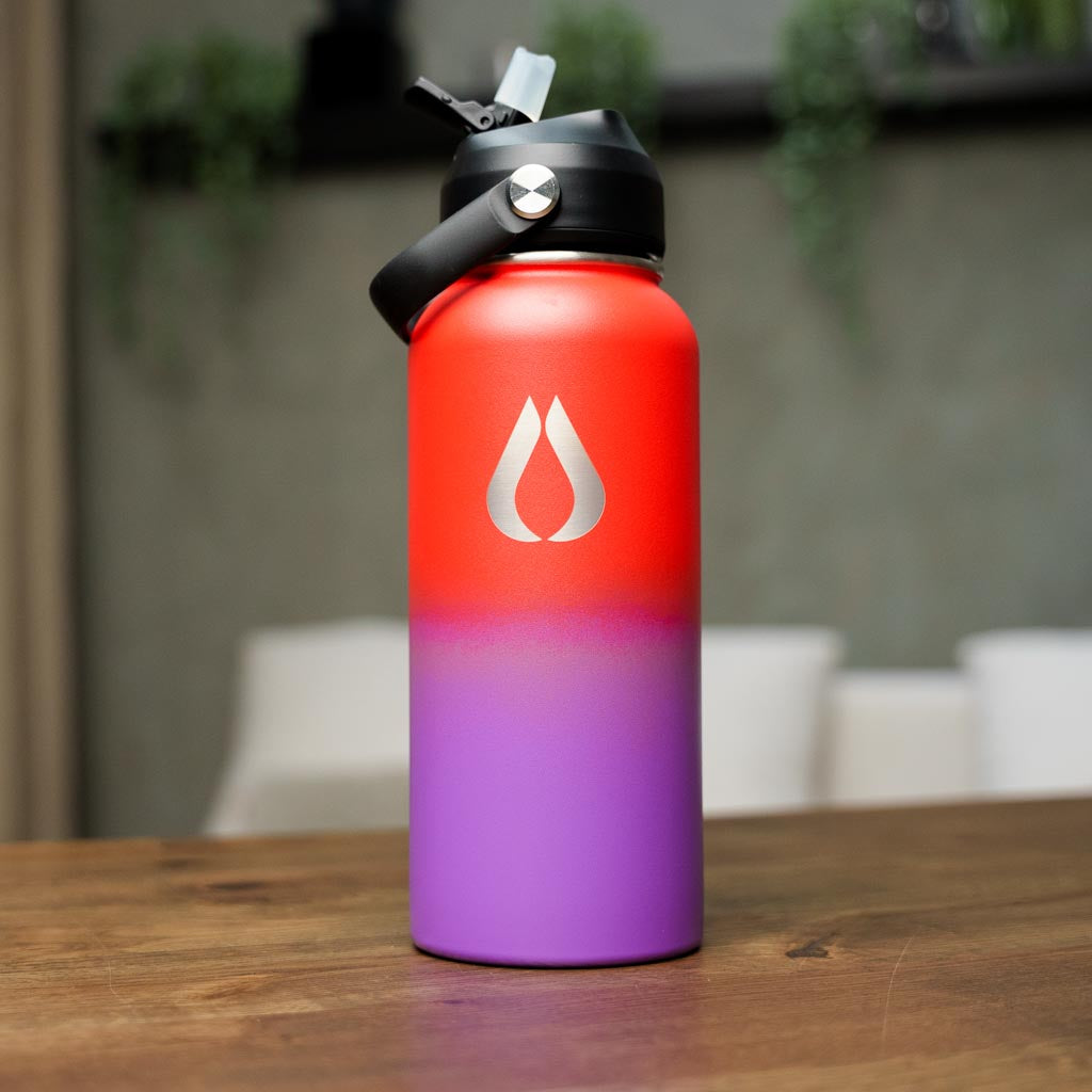 Waterfles - 960ML - Dark Rainbow