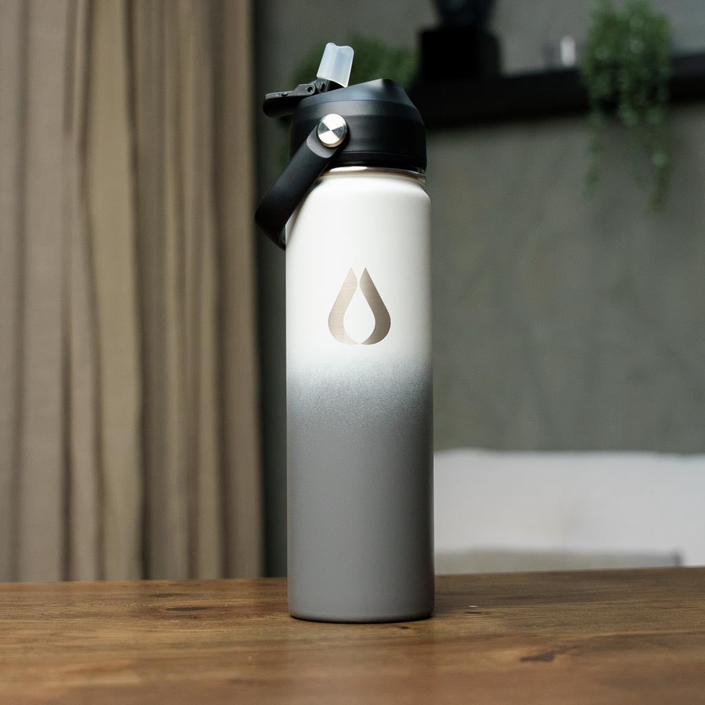 Waterfles - 650ML - Grijstinten