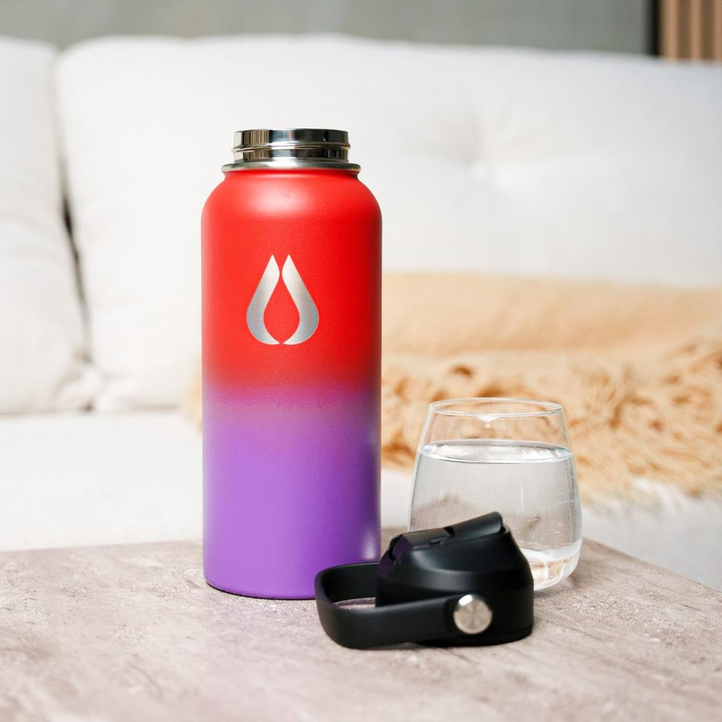 Waterfles - 960ML - Dark Rainbow