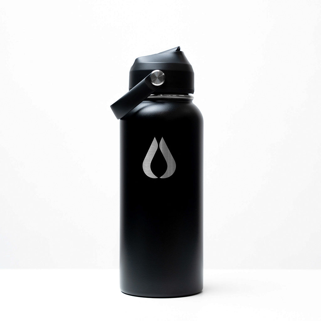 Waterfles - 960ML - Zwart